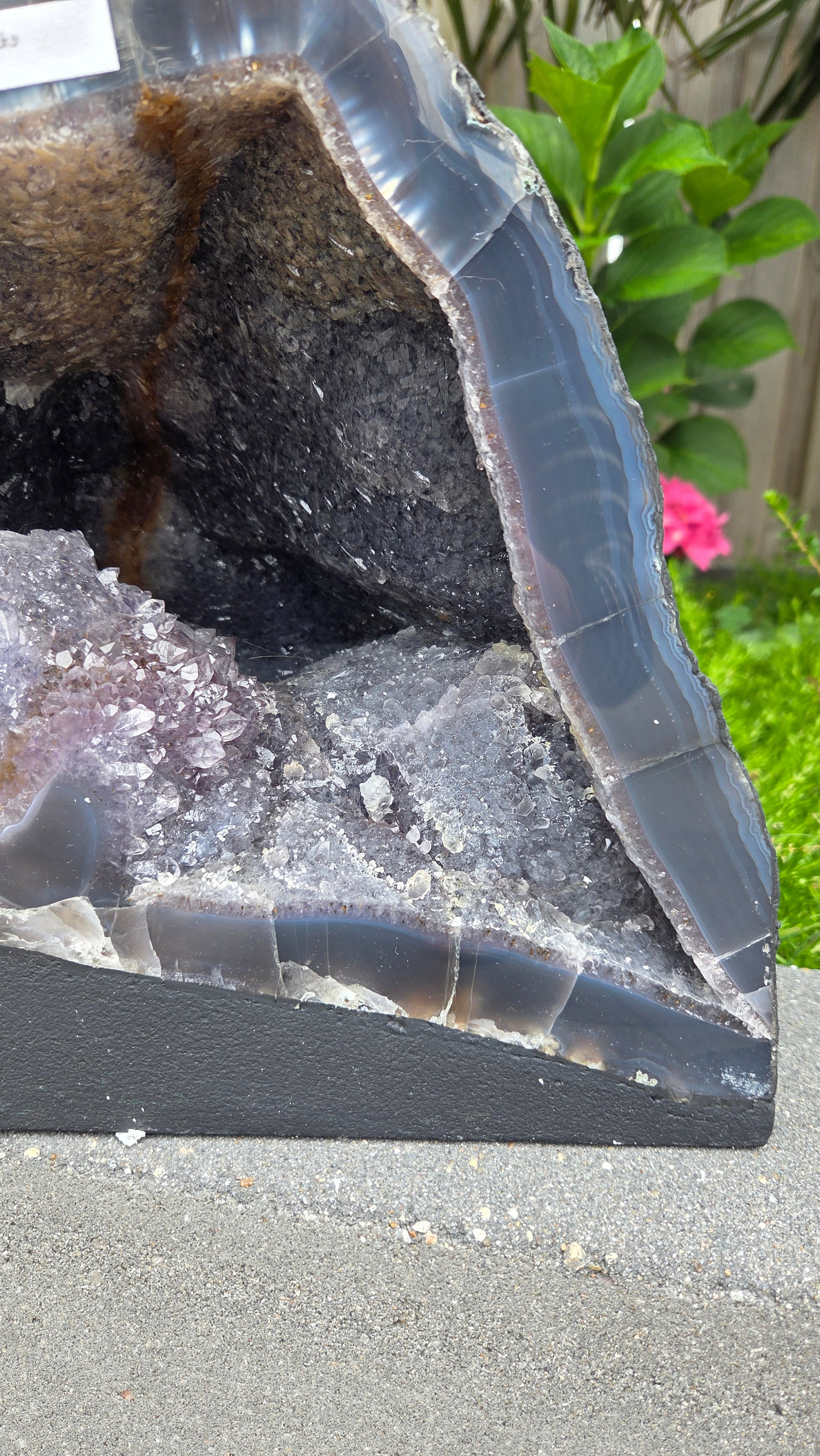 Amethist geode Brazilië