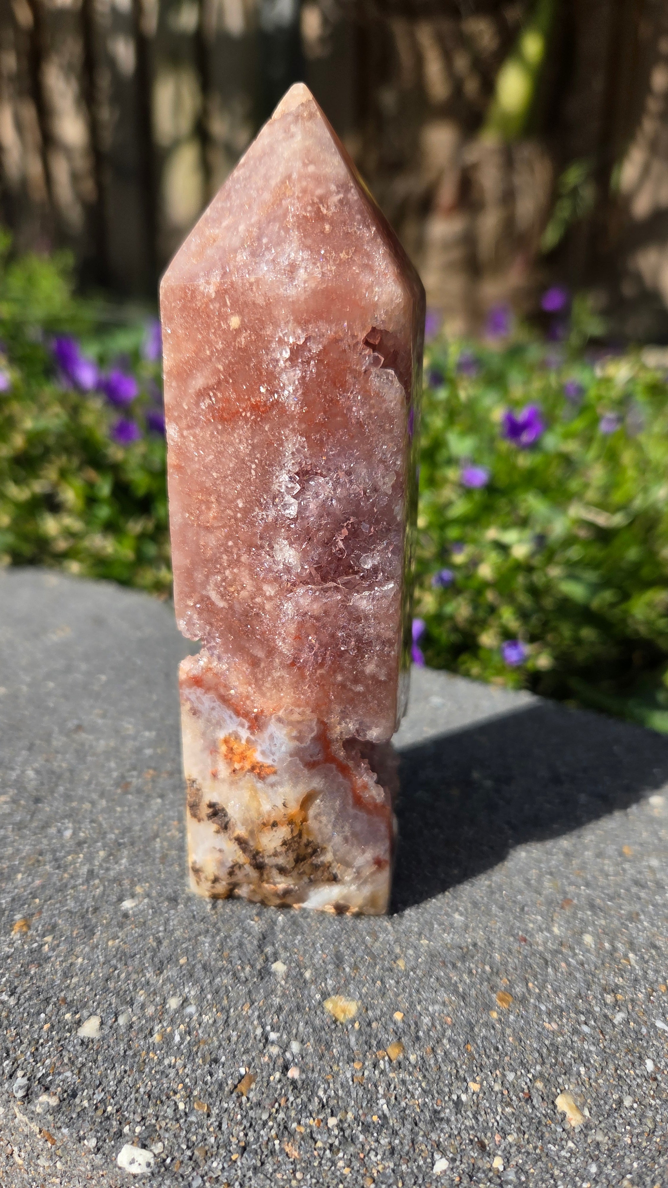 Roze amethist toren