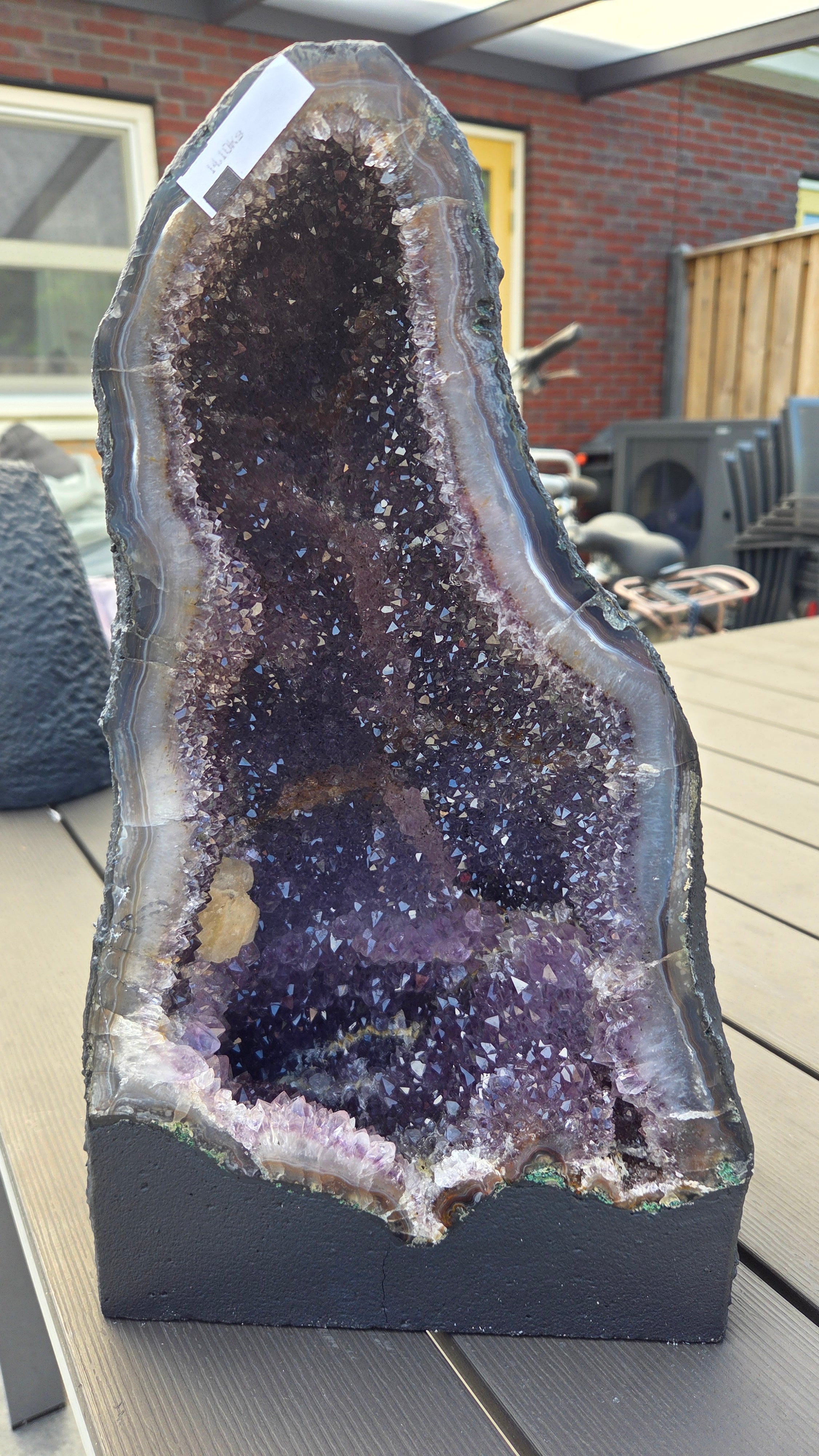 Prachtige amethist geode