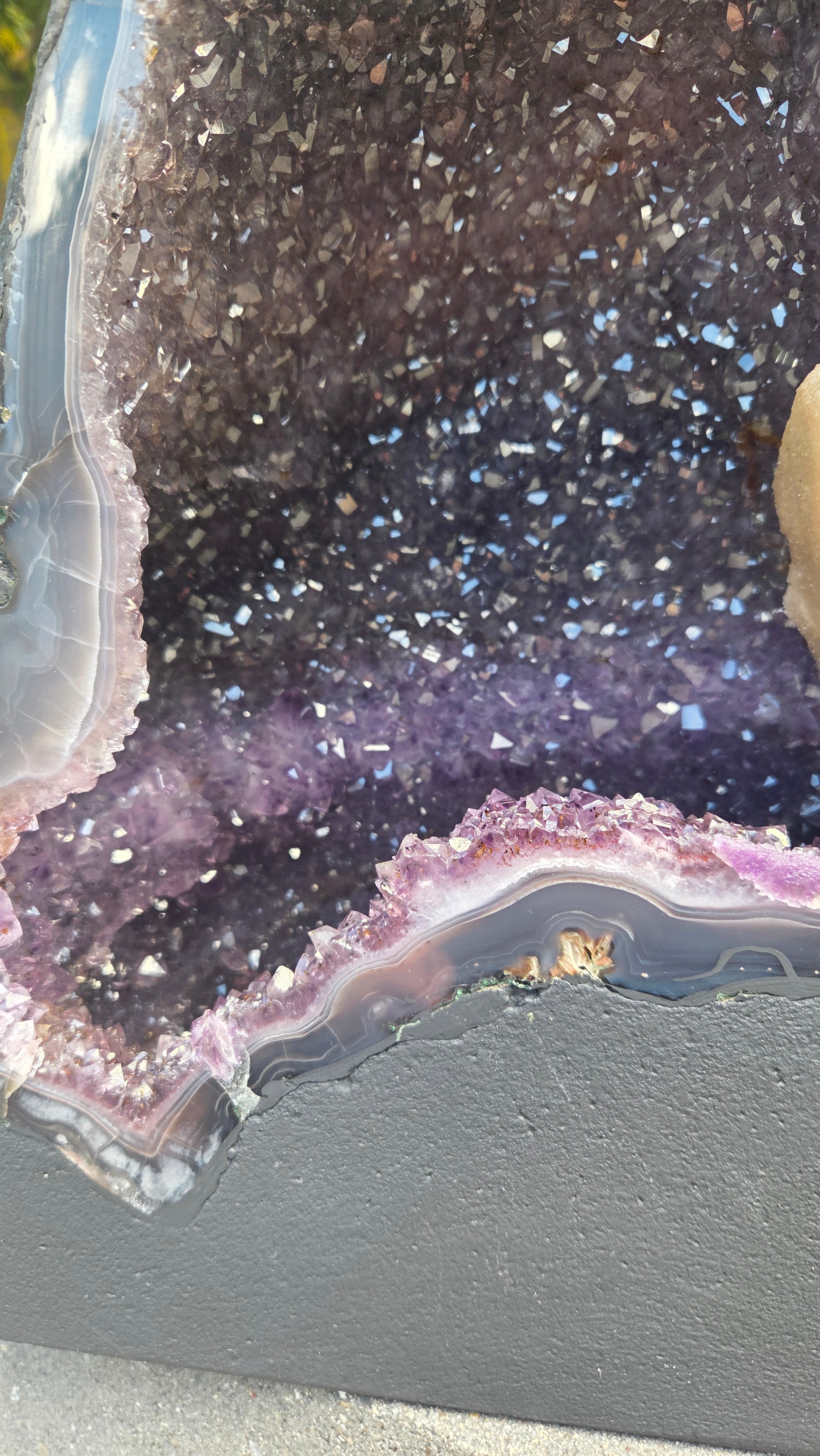 Amethist geode