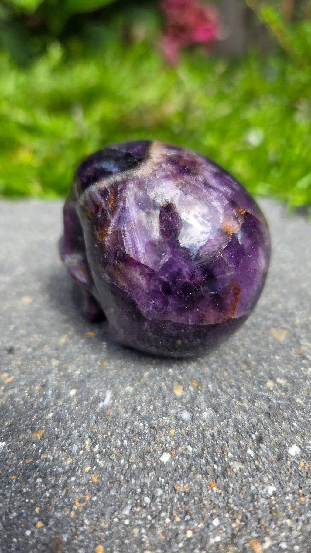 A+ kwaliteit amethist skull