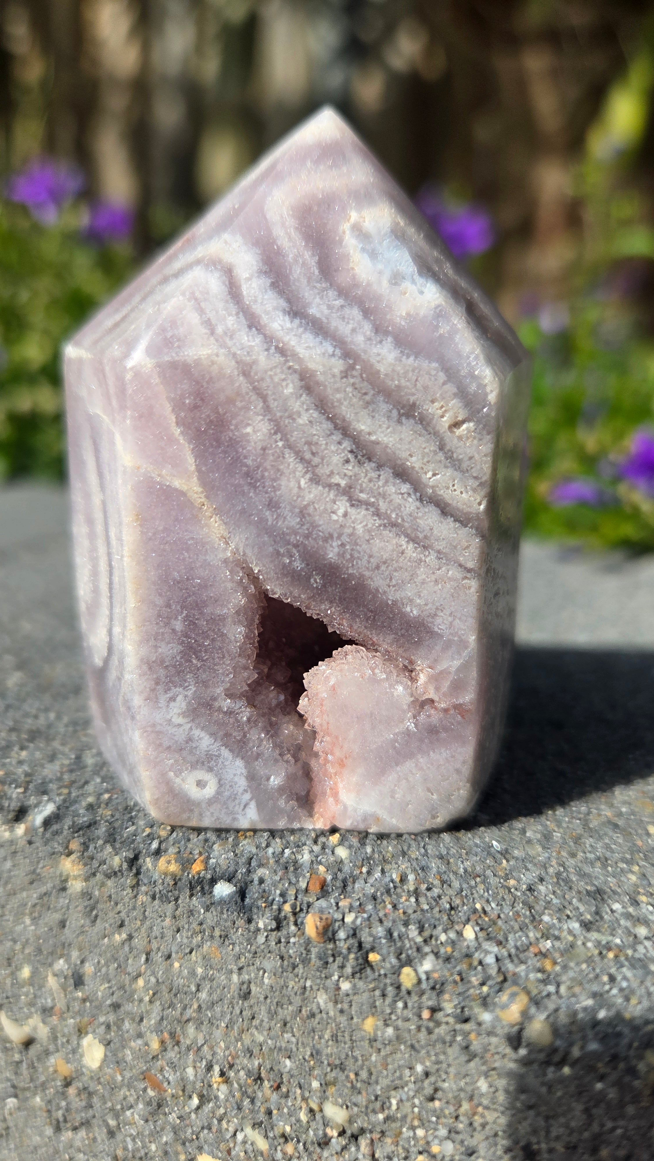 Roze amethist toren
