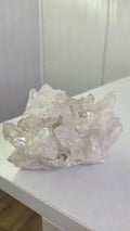 Prachtige bergkristal cluster
