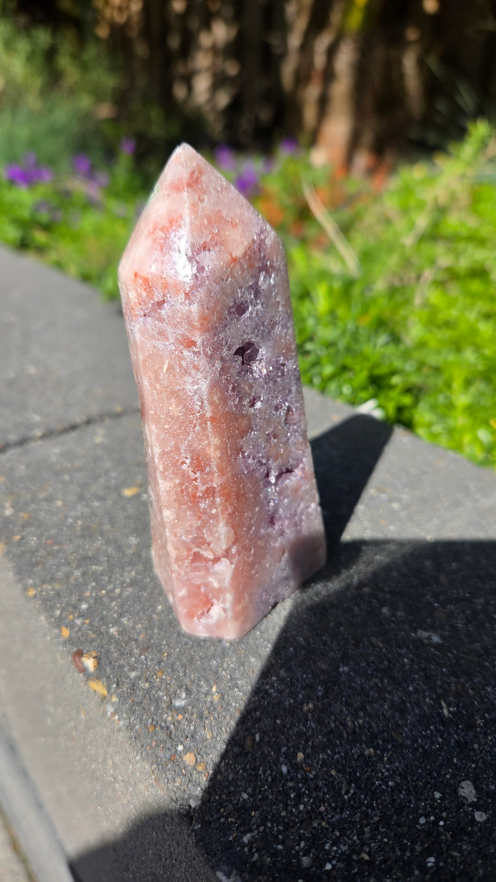 Roze amethist toren
