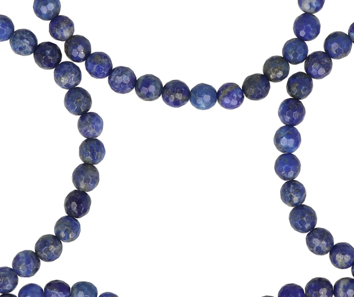 Lapis Lazuli Facetarmband | 4 mm