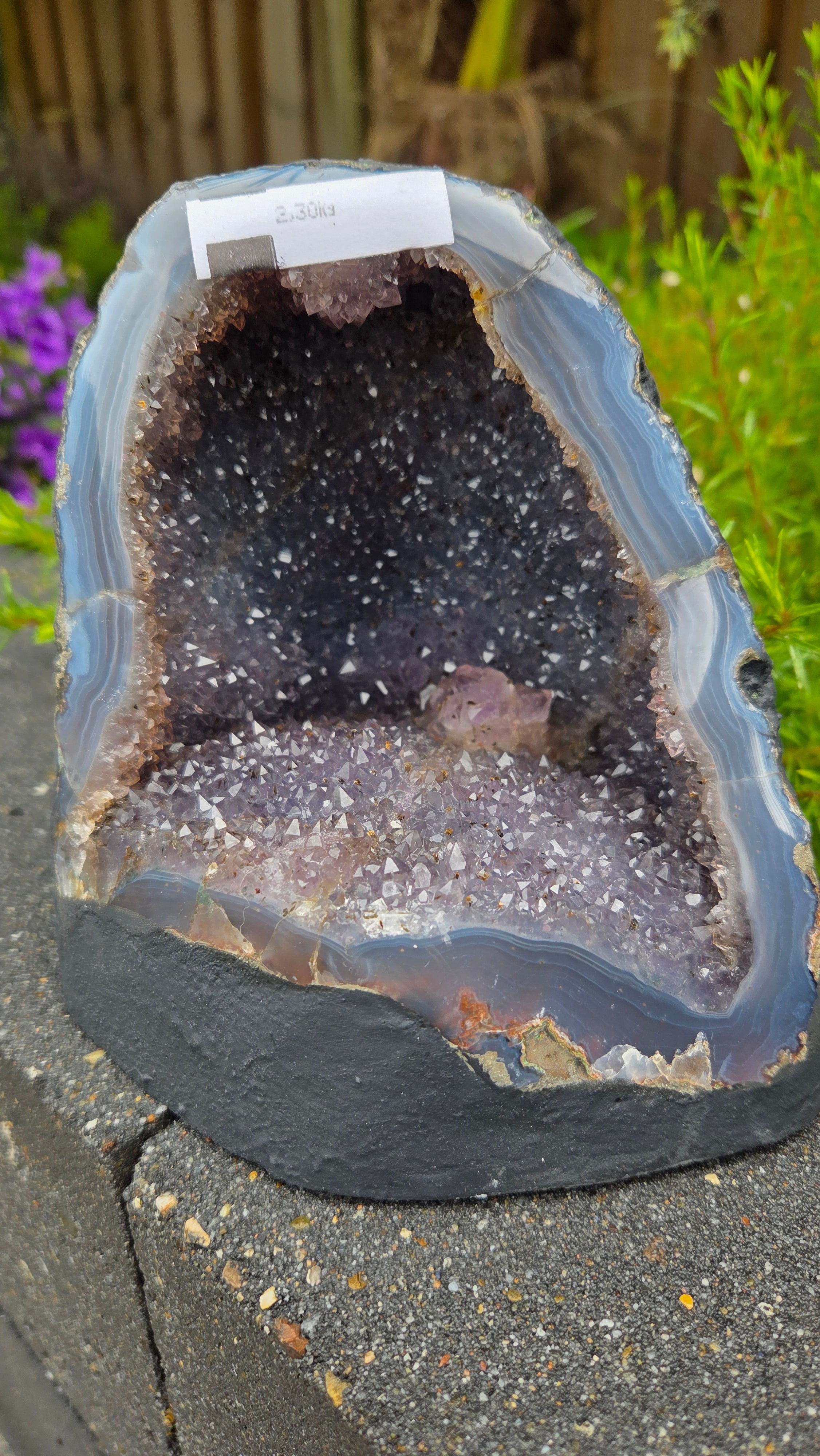 Amethist geode