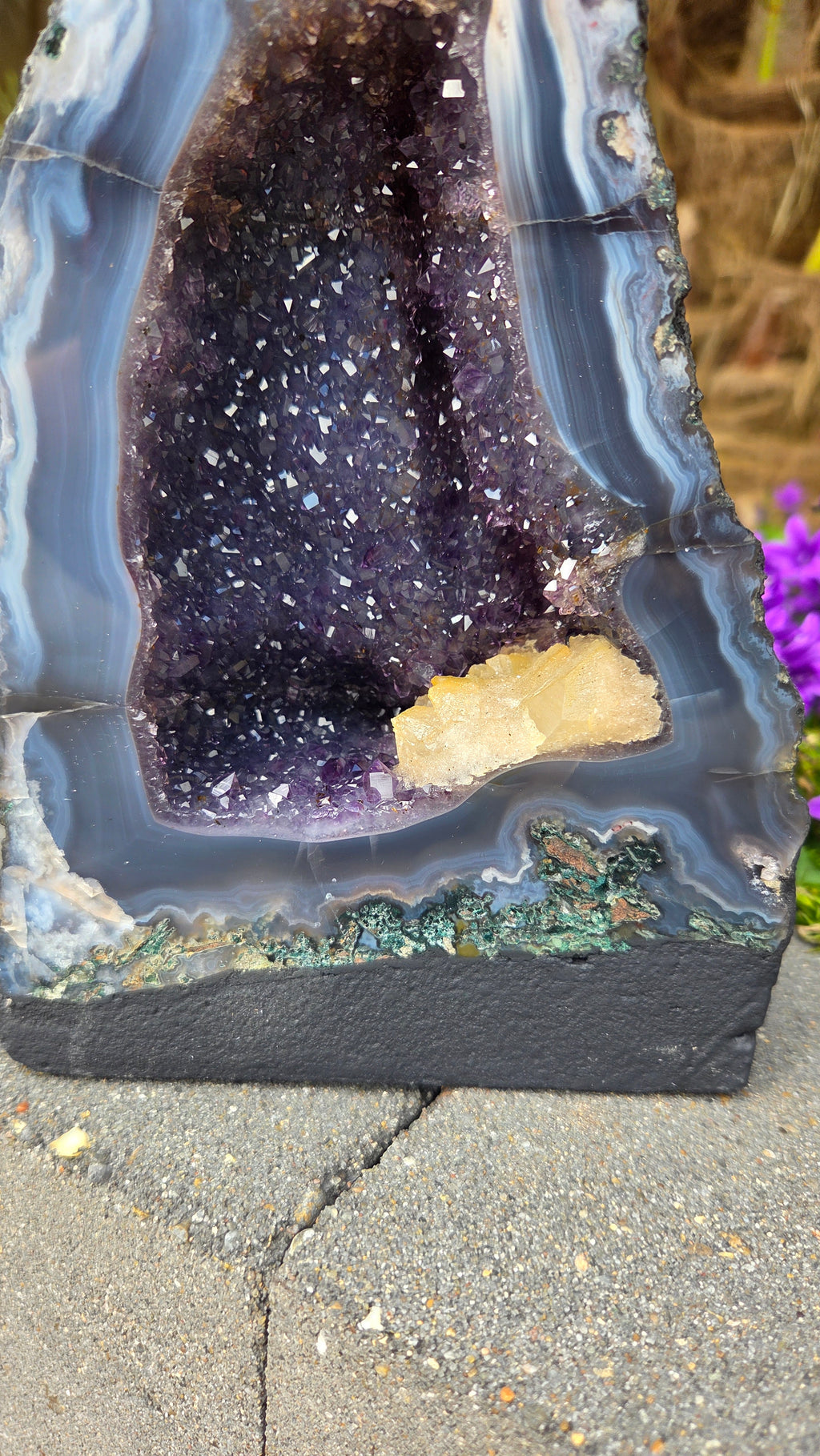 Amethist geode