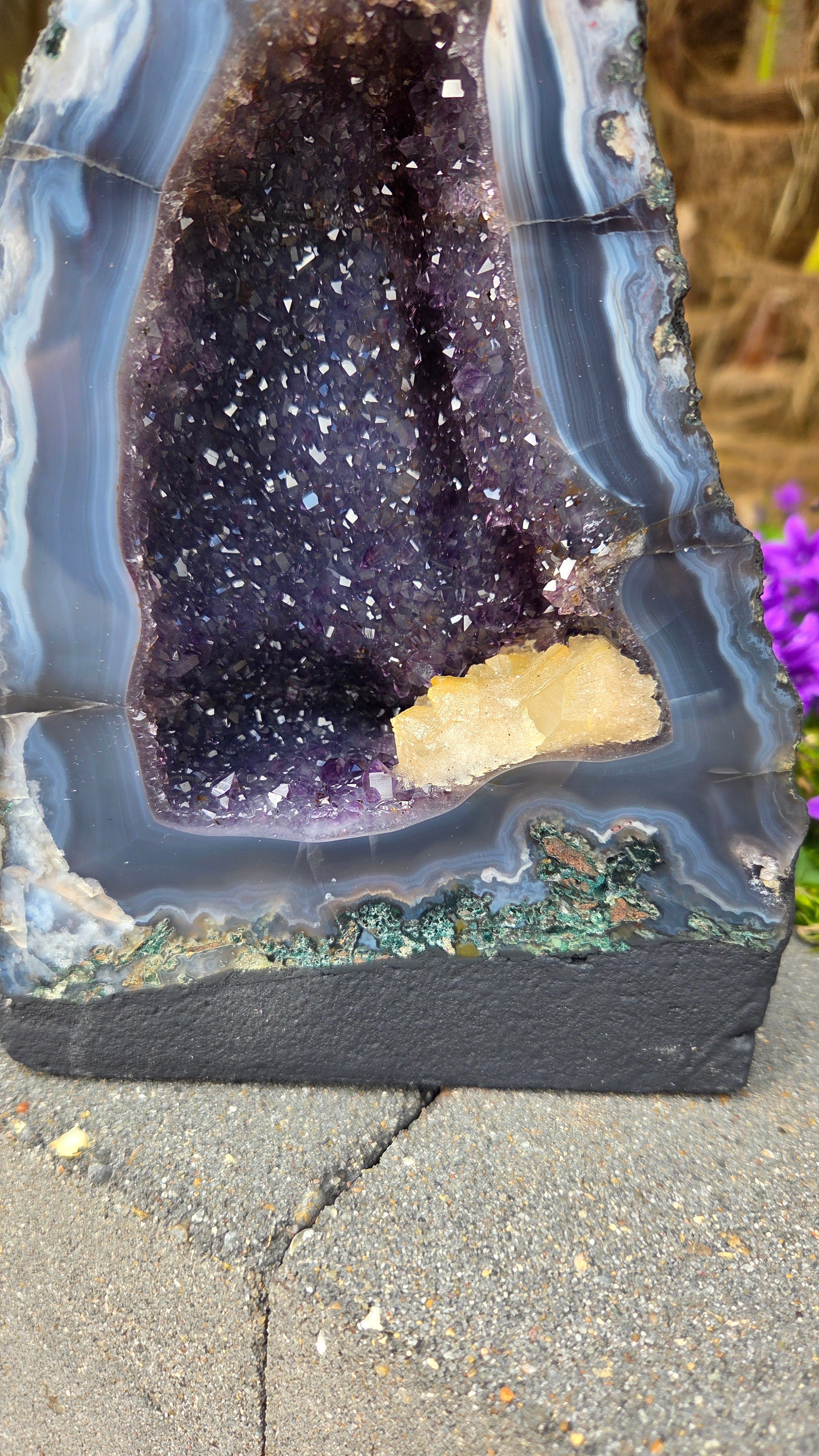 Amethist geode