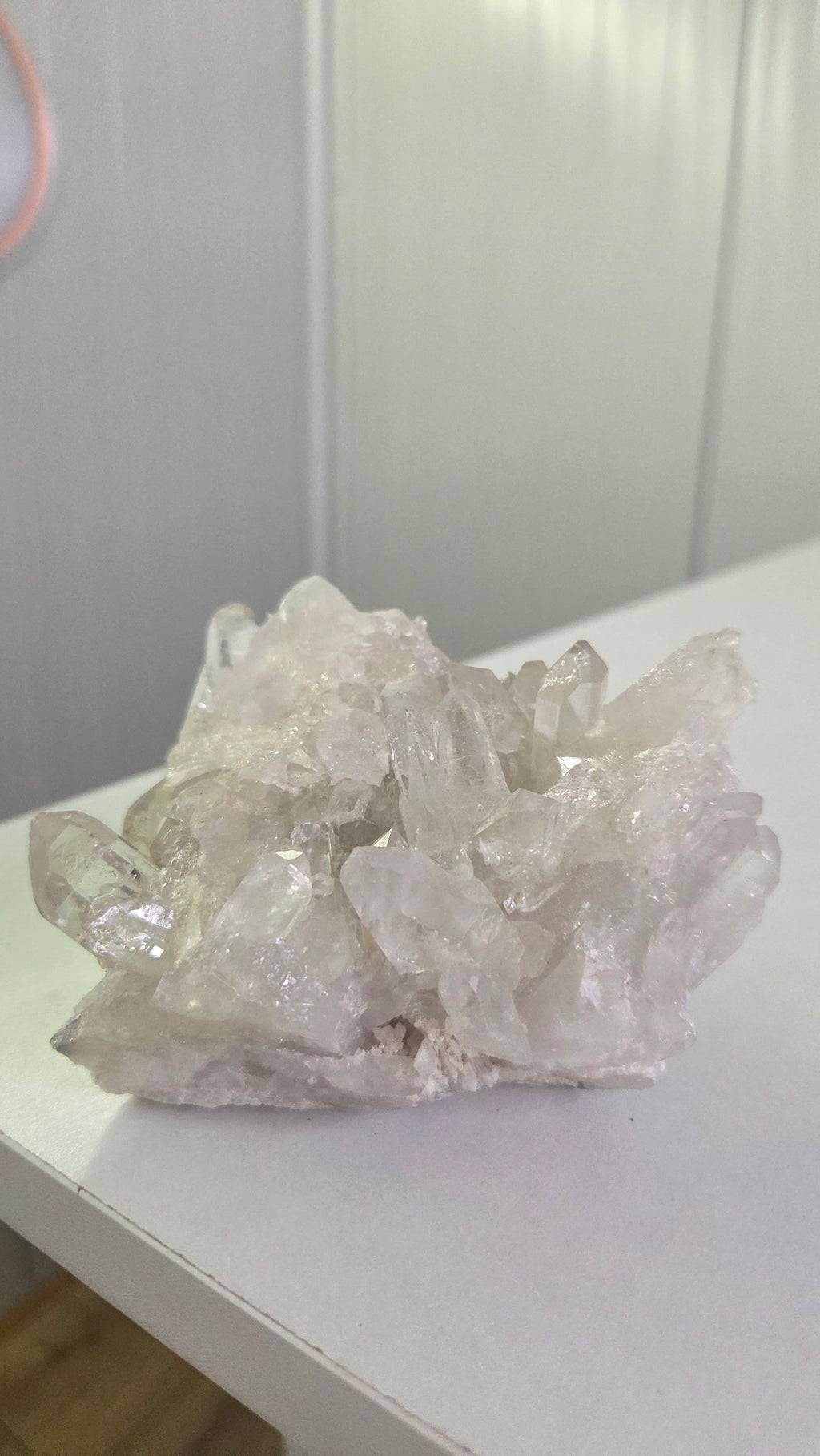 Prachtige bergkristal cluster