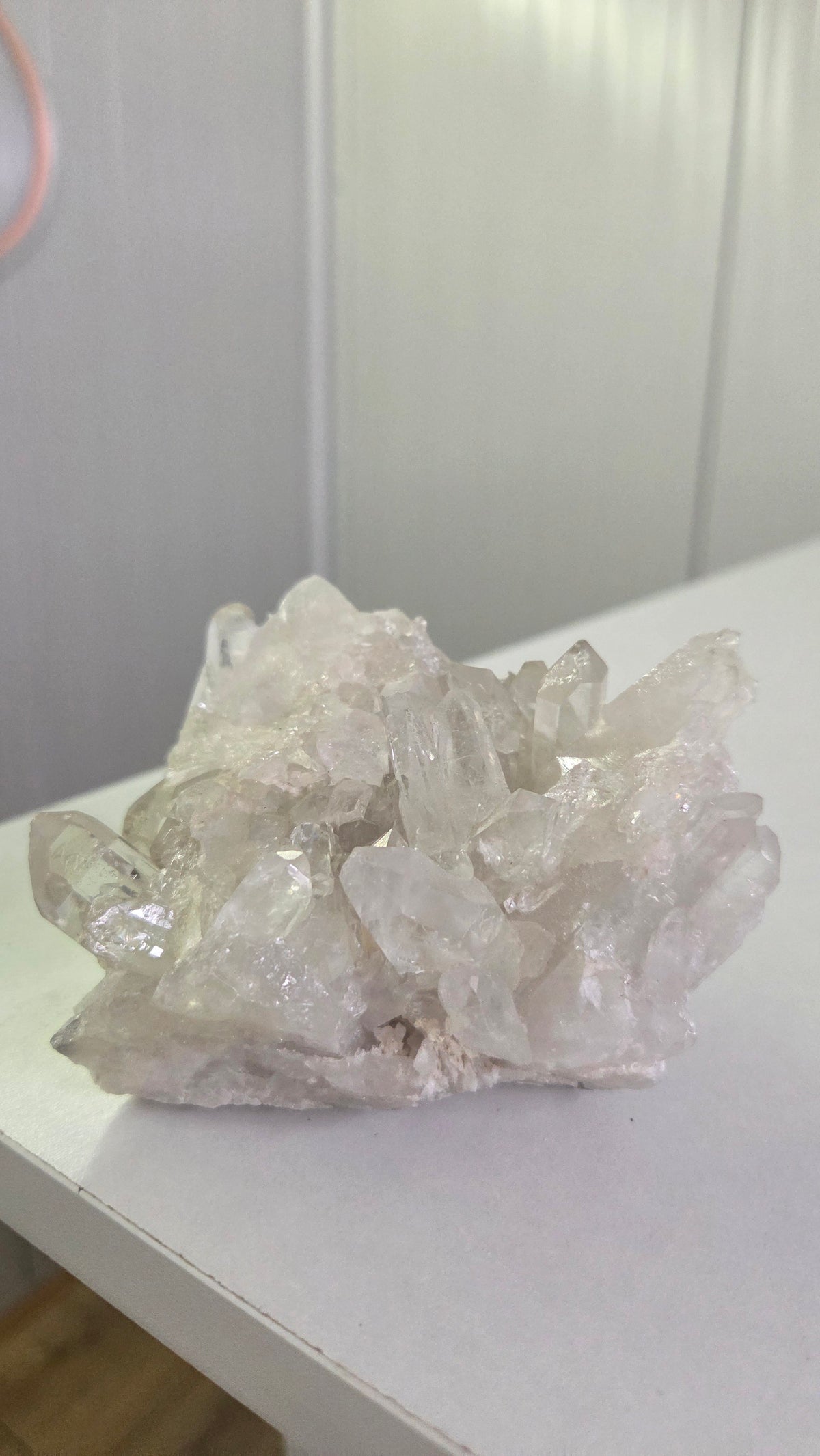 Prachtige bergkristal cluster