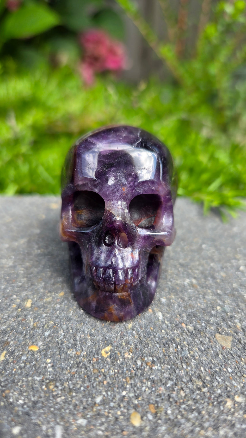 A+ kwaliteit amethist skull