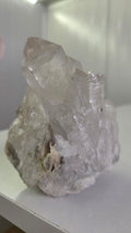 Unieke bergkristal cluster