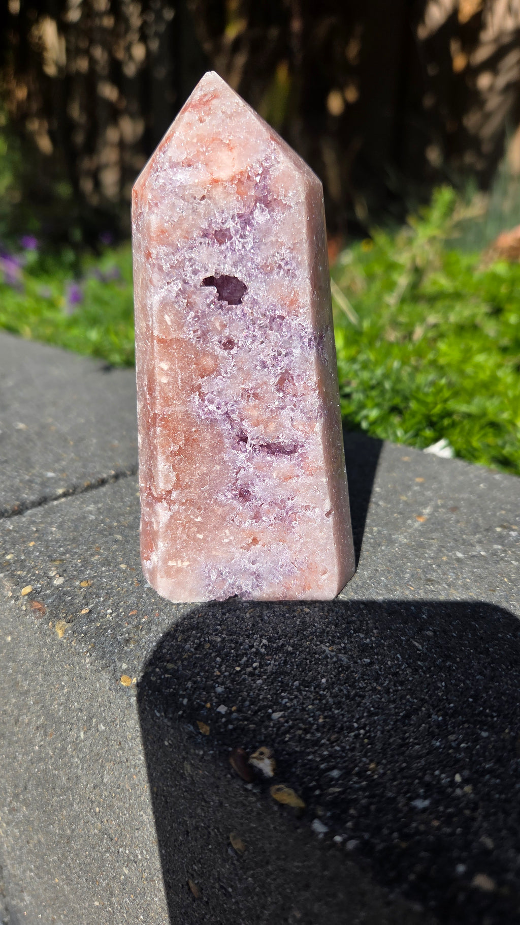 Roze amethist toren