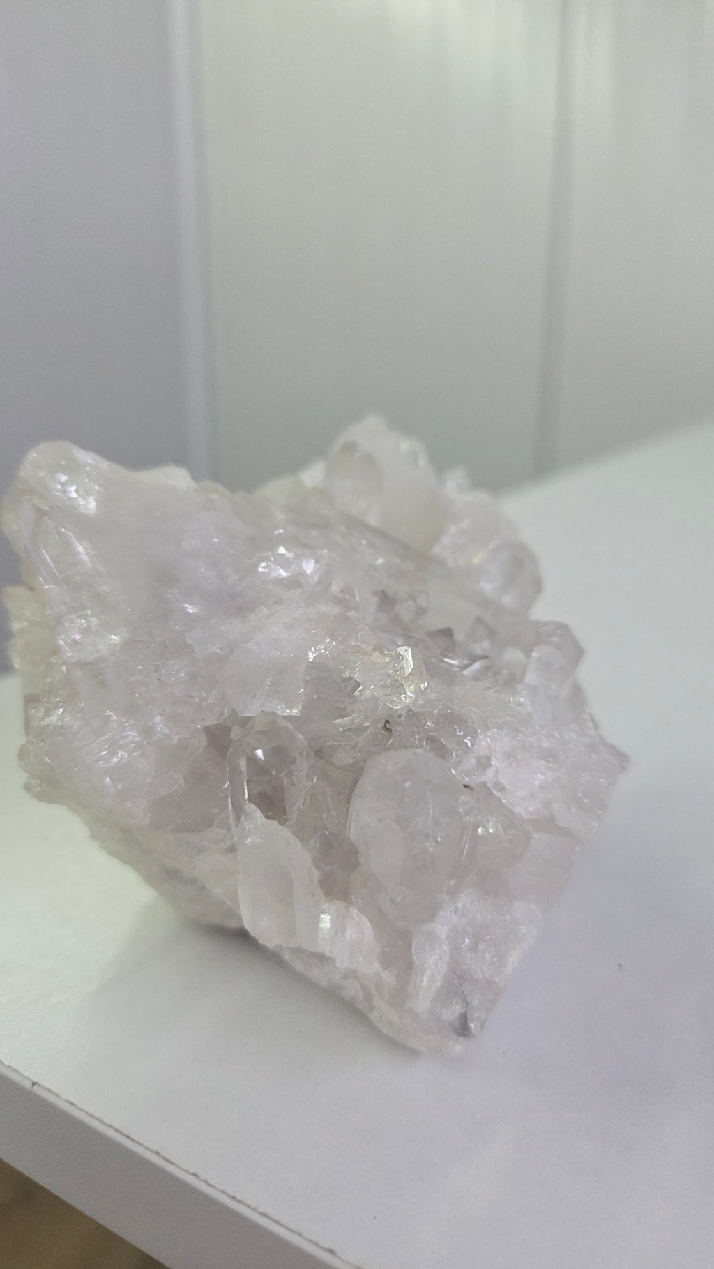 Prachtige bergkristal cluster