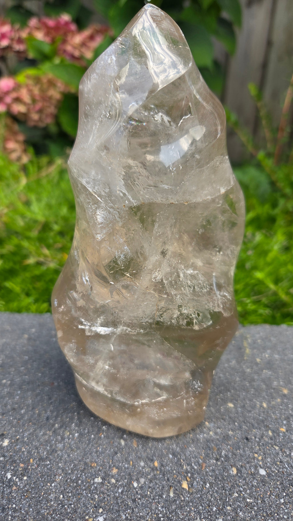 XL bergkristal vlam