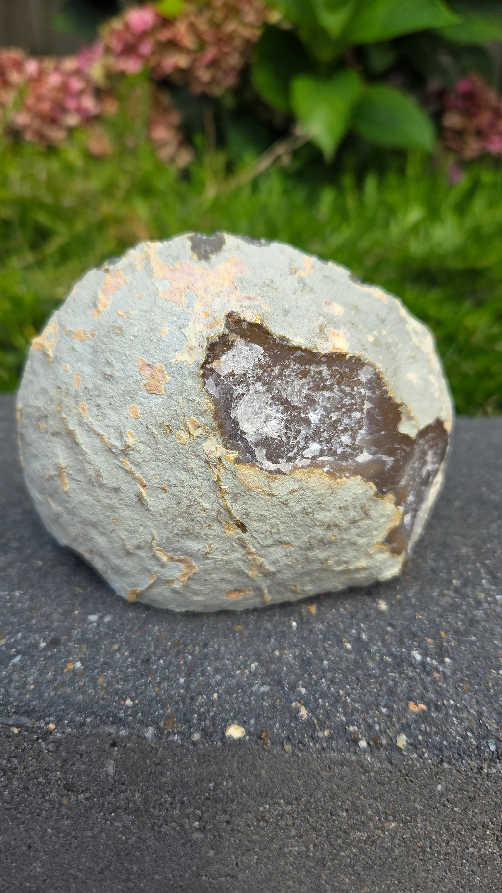 Agaat geode cutbase
