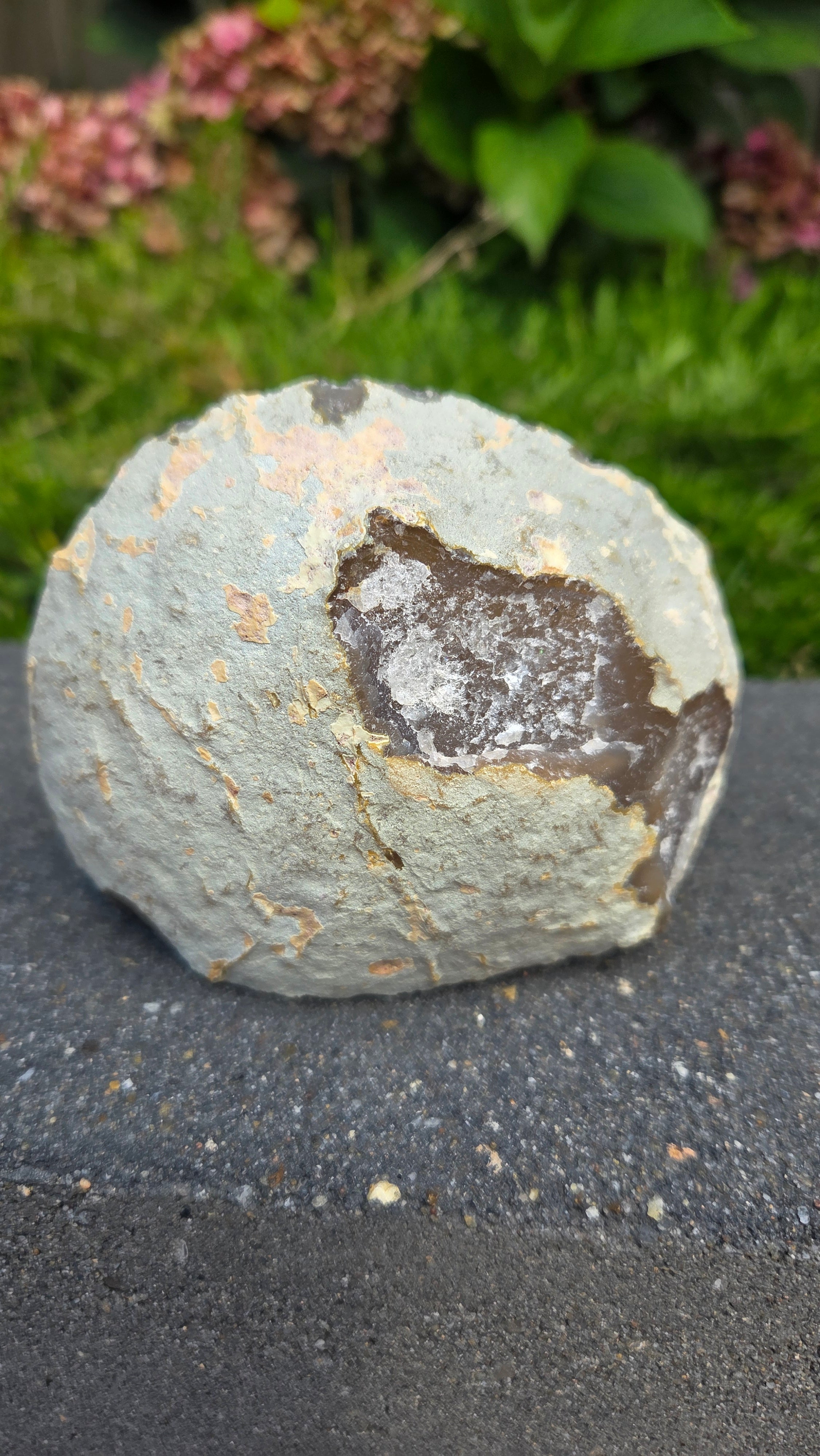 Agaat geode cutbase