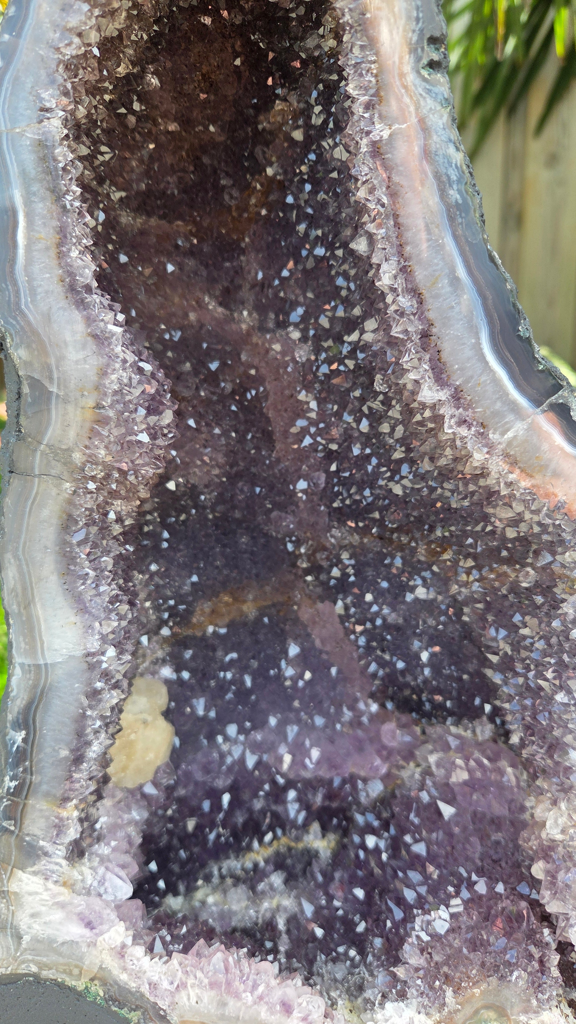 Prachtige amethist geode