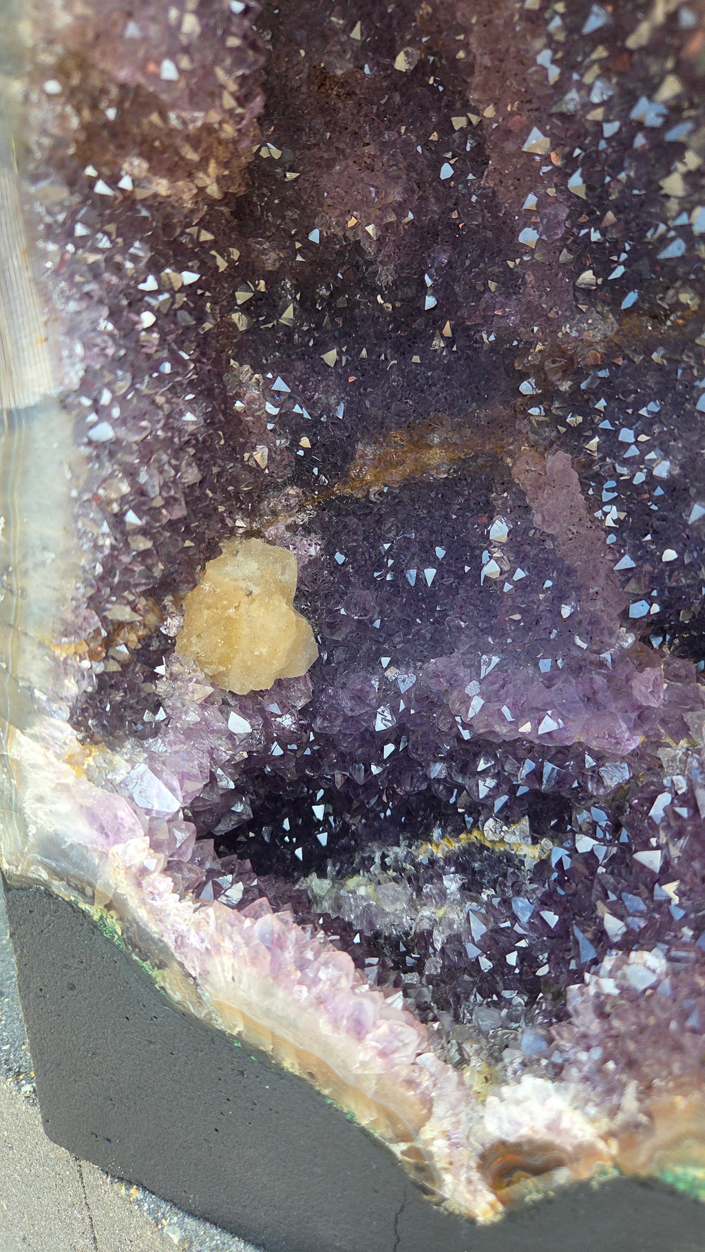 Prachtige amethist geode