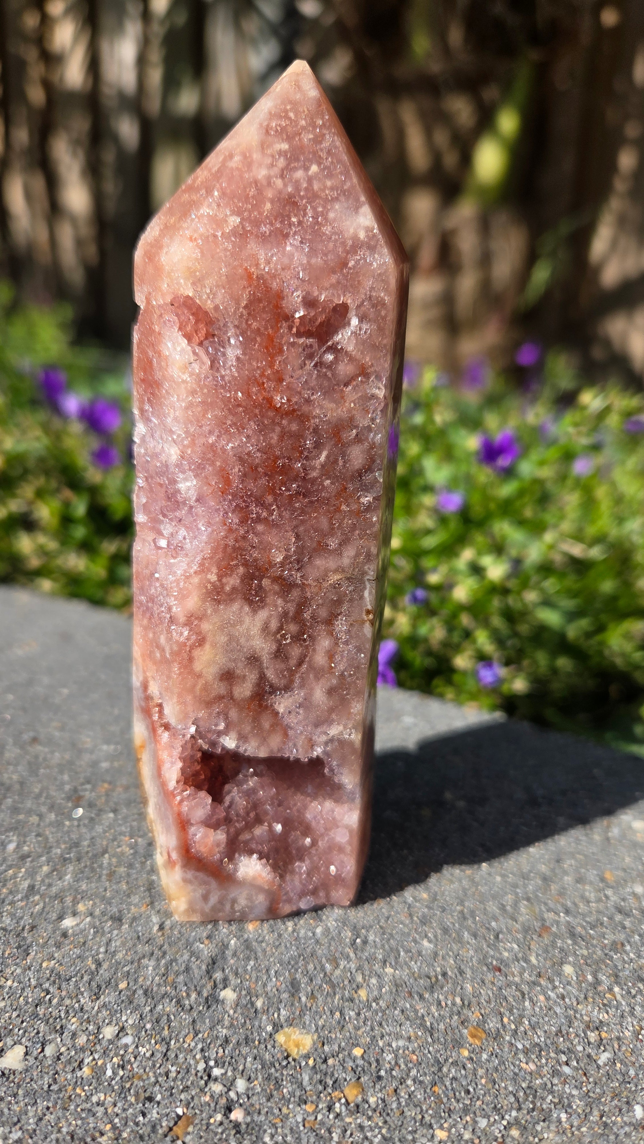 Roze amethist toren