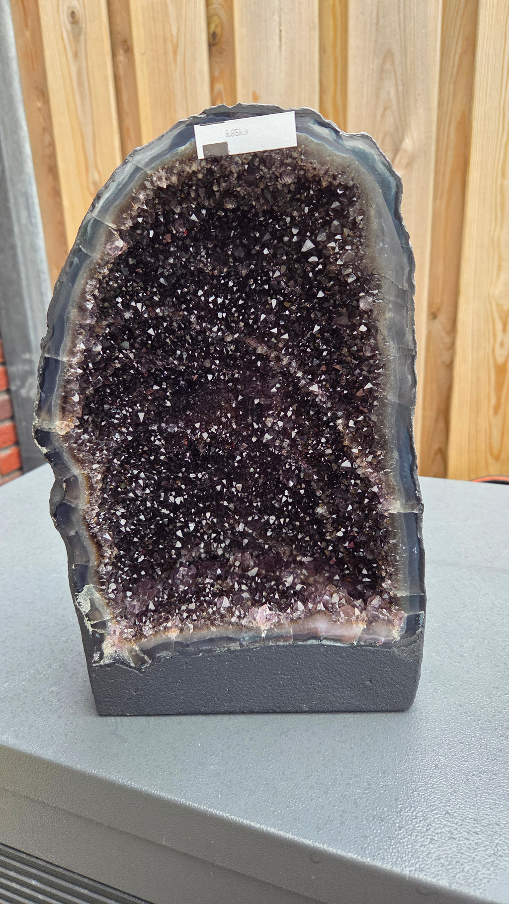 Unieke amethist geode