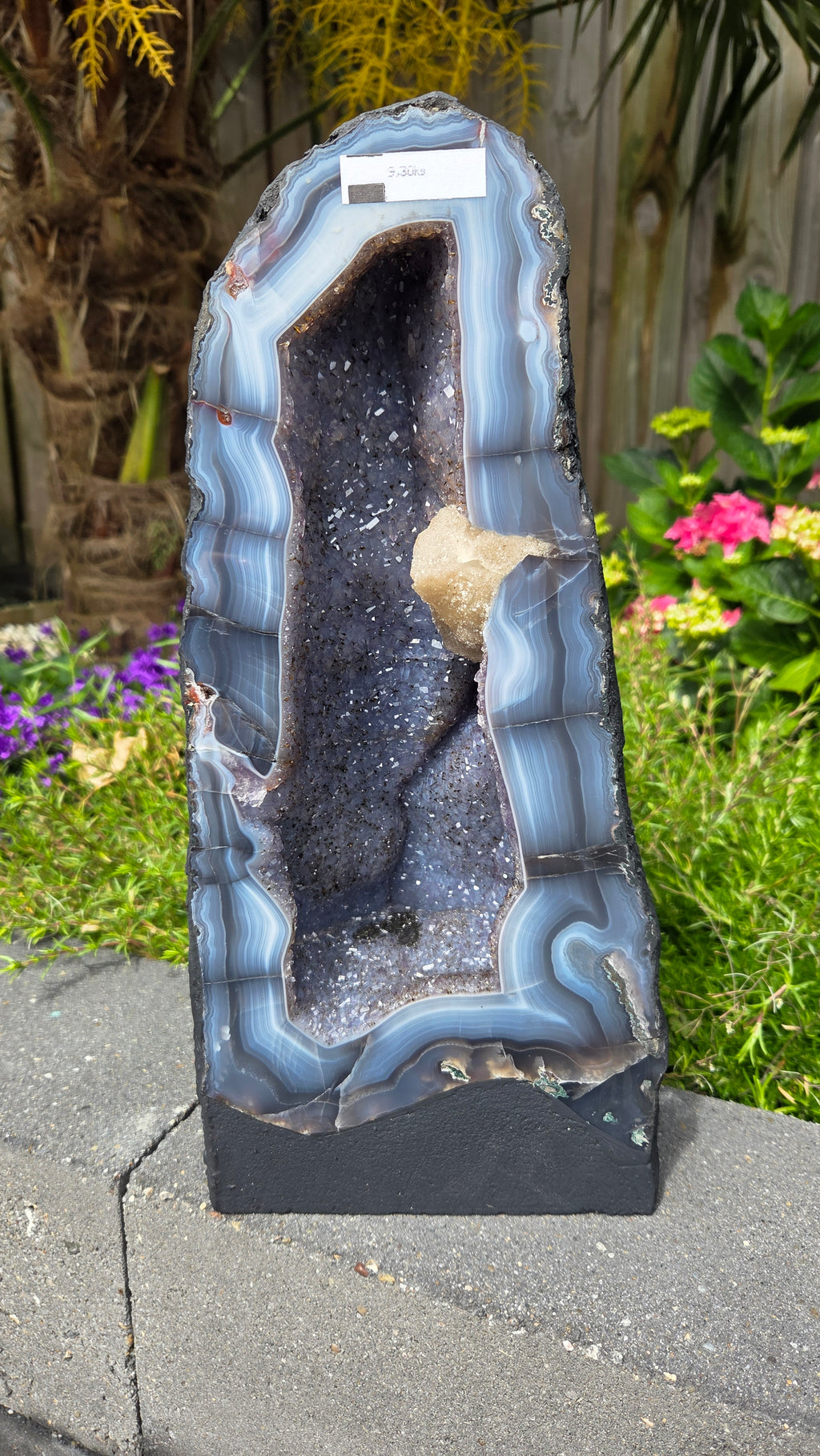 Prachtige amethist geode Brazilië