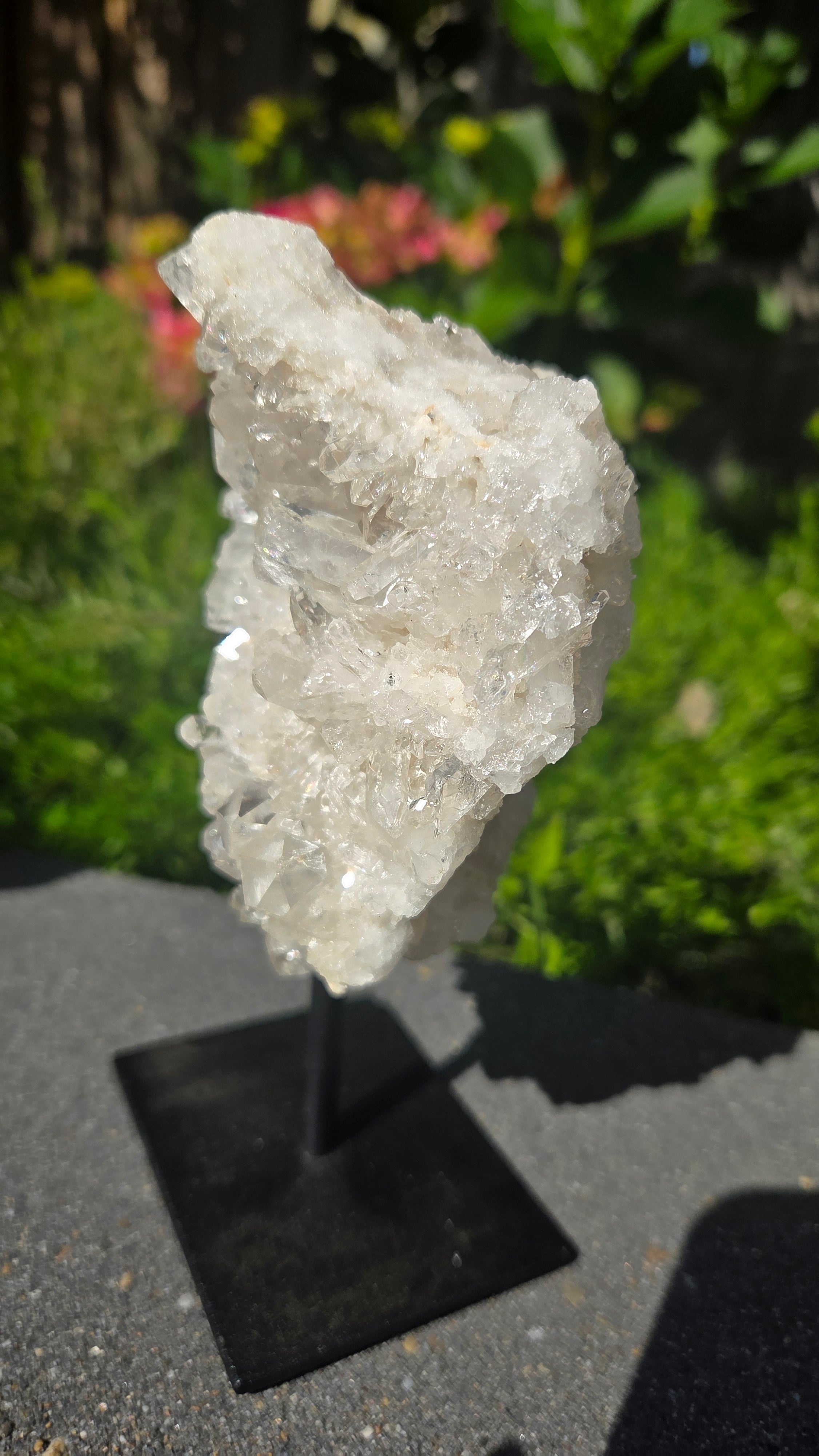 Bergkristal op standaard