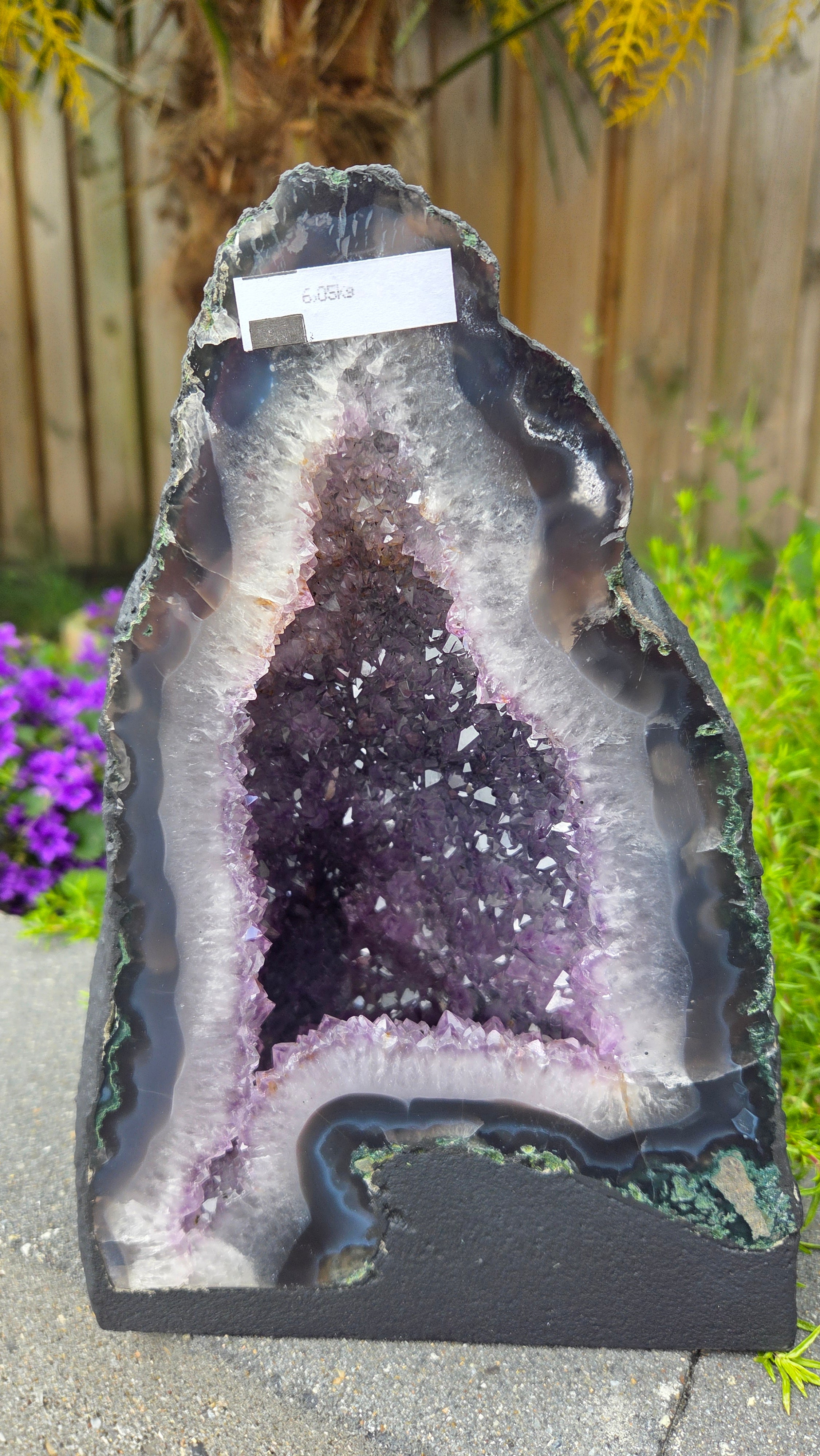 Amethist geode
