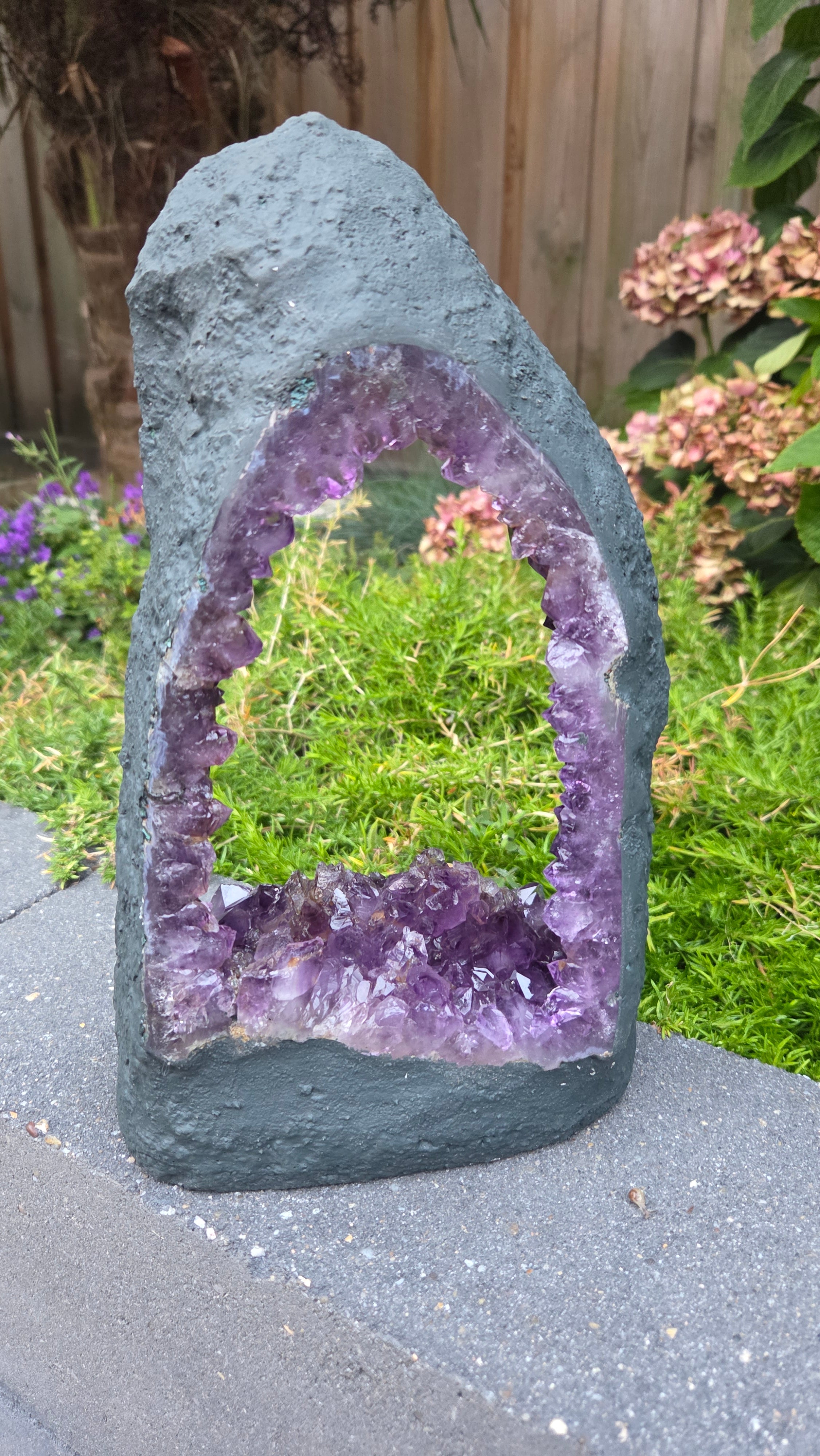 Prachtige amethist window