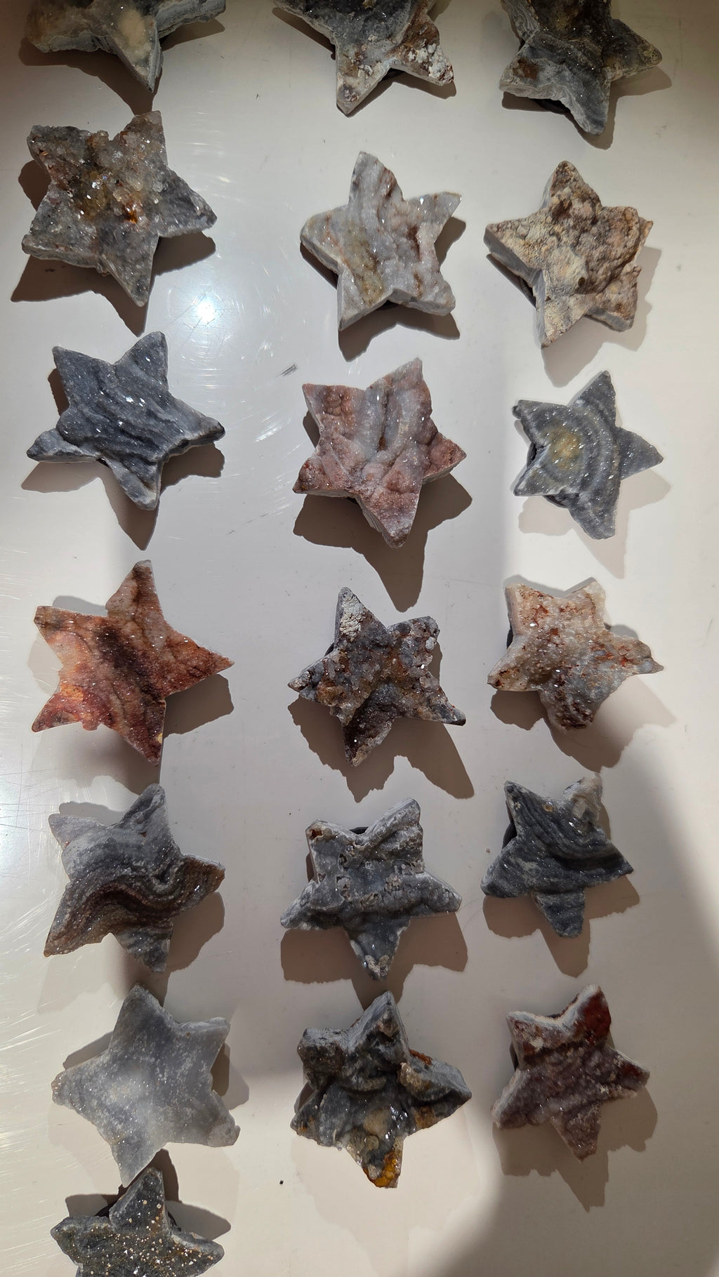 Chalcedoon stervormige magneten