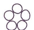 Amethist Facetarmband | 4 mm