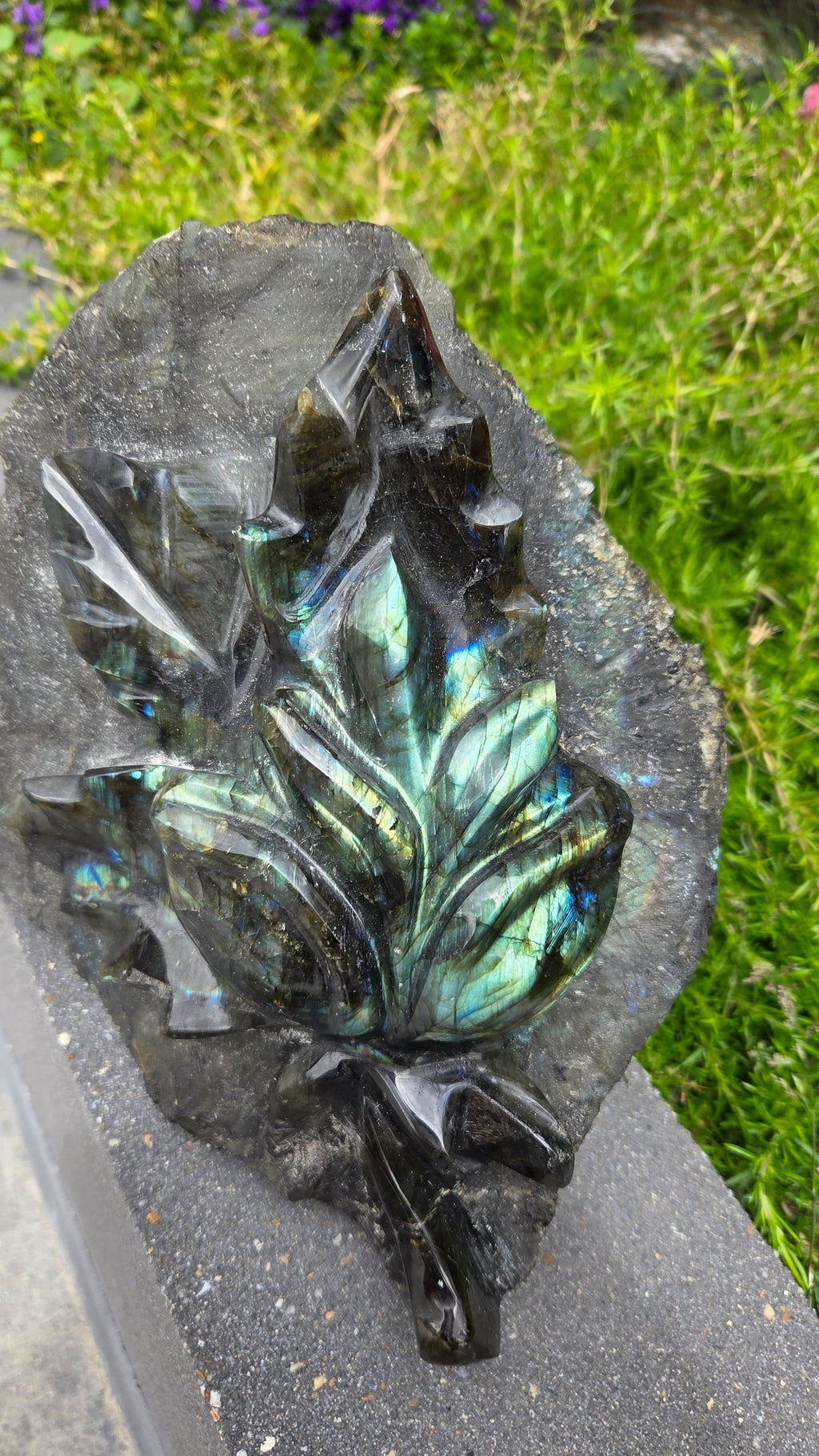 Labradoriet carving 6 kg