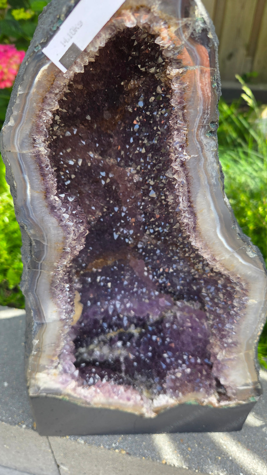 Prachtige amethist geode