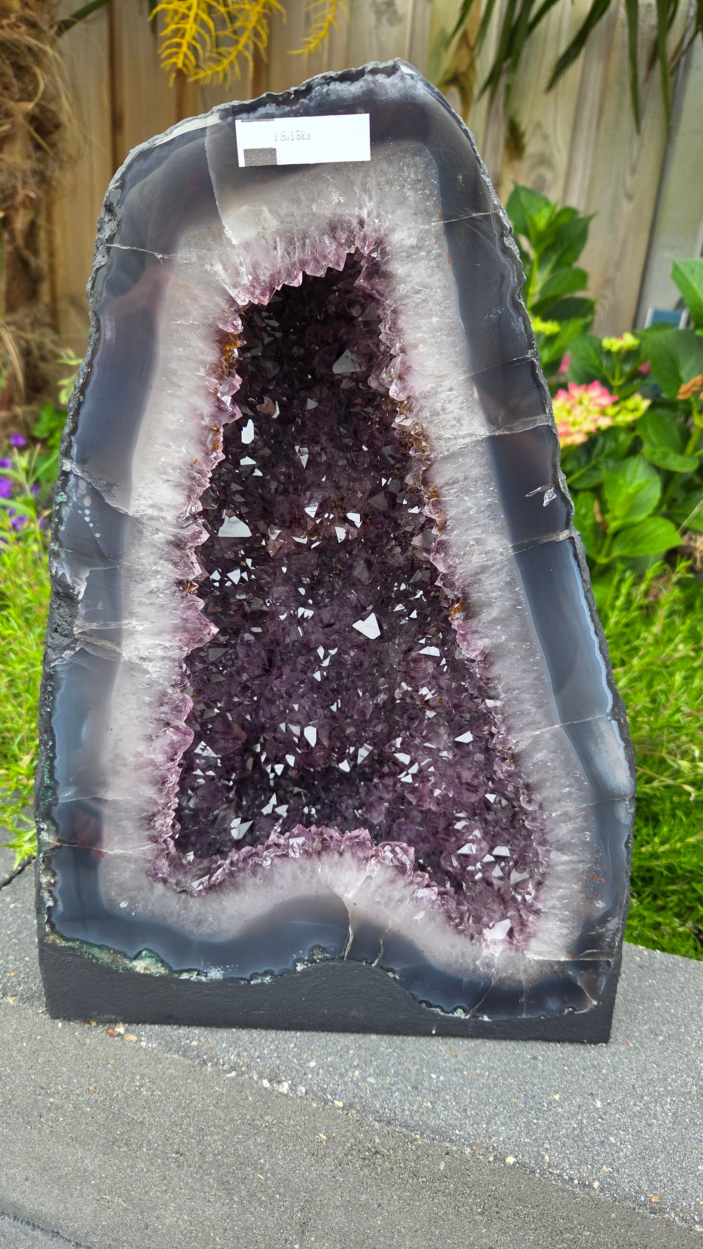 Amethist geode