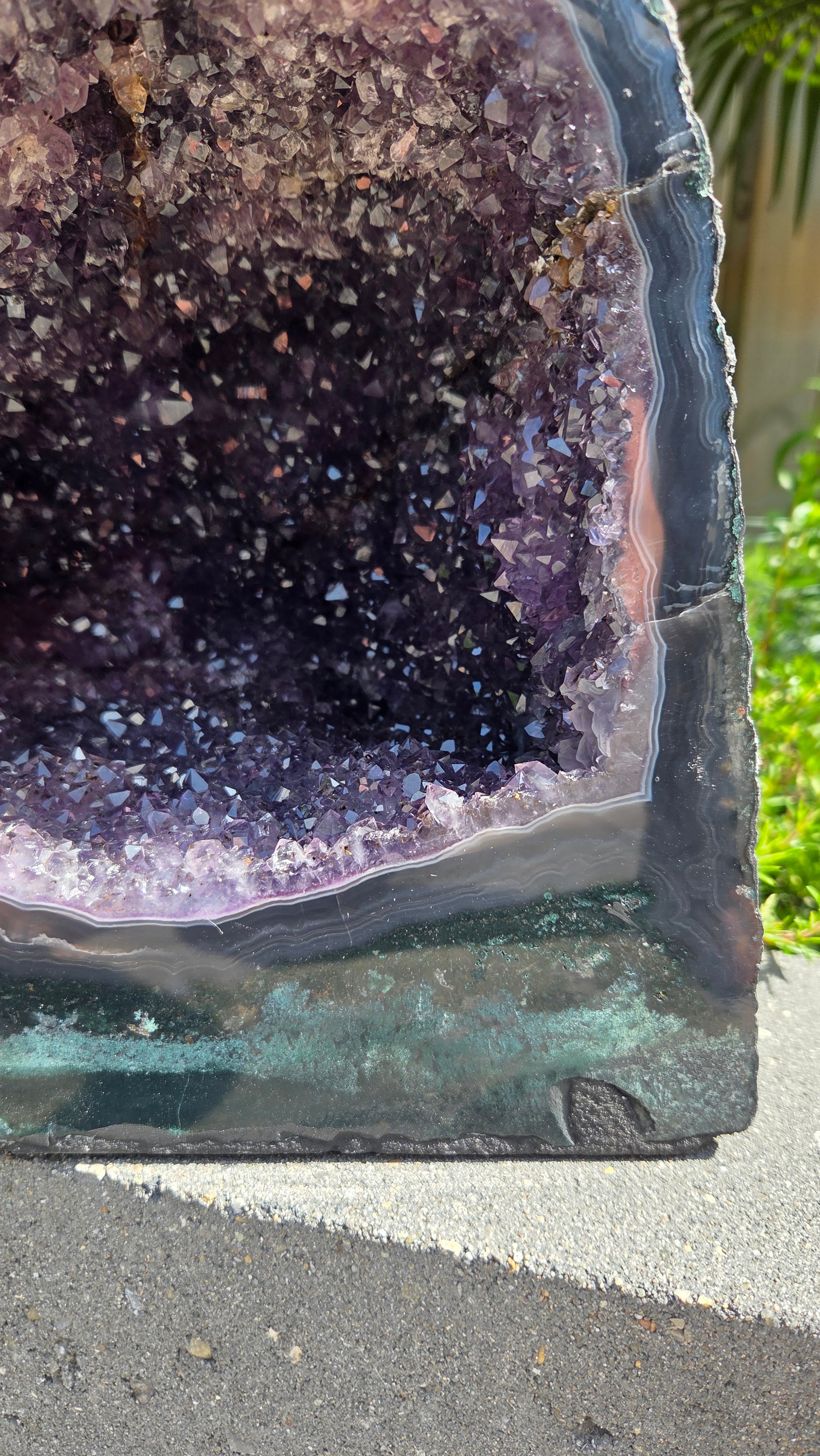 Prachtige amethist geode