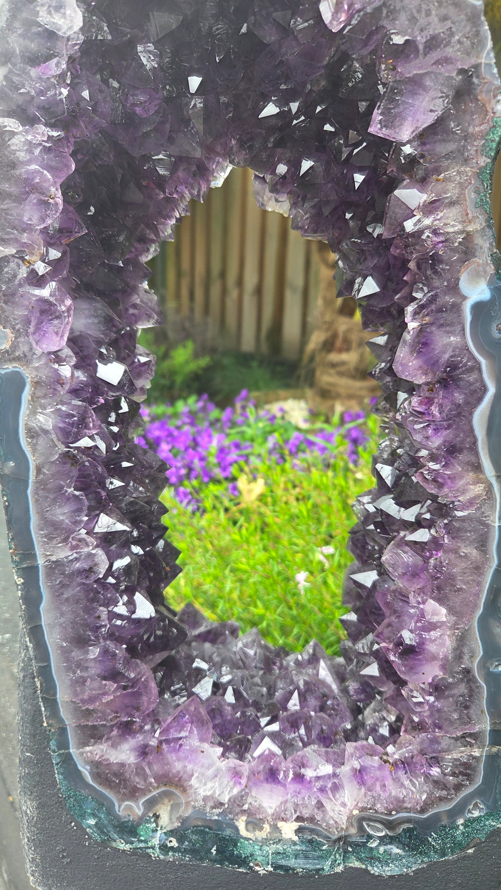 Amethist window/portaal
