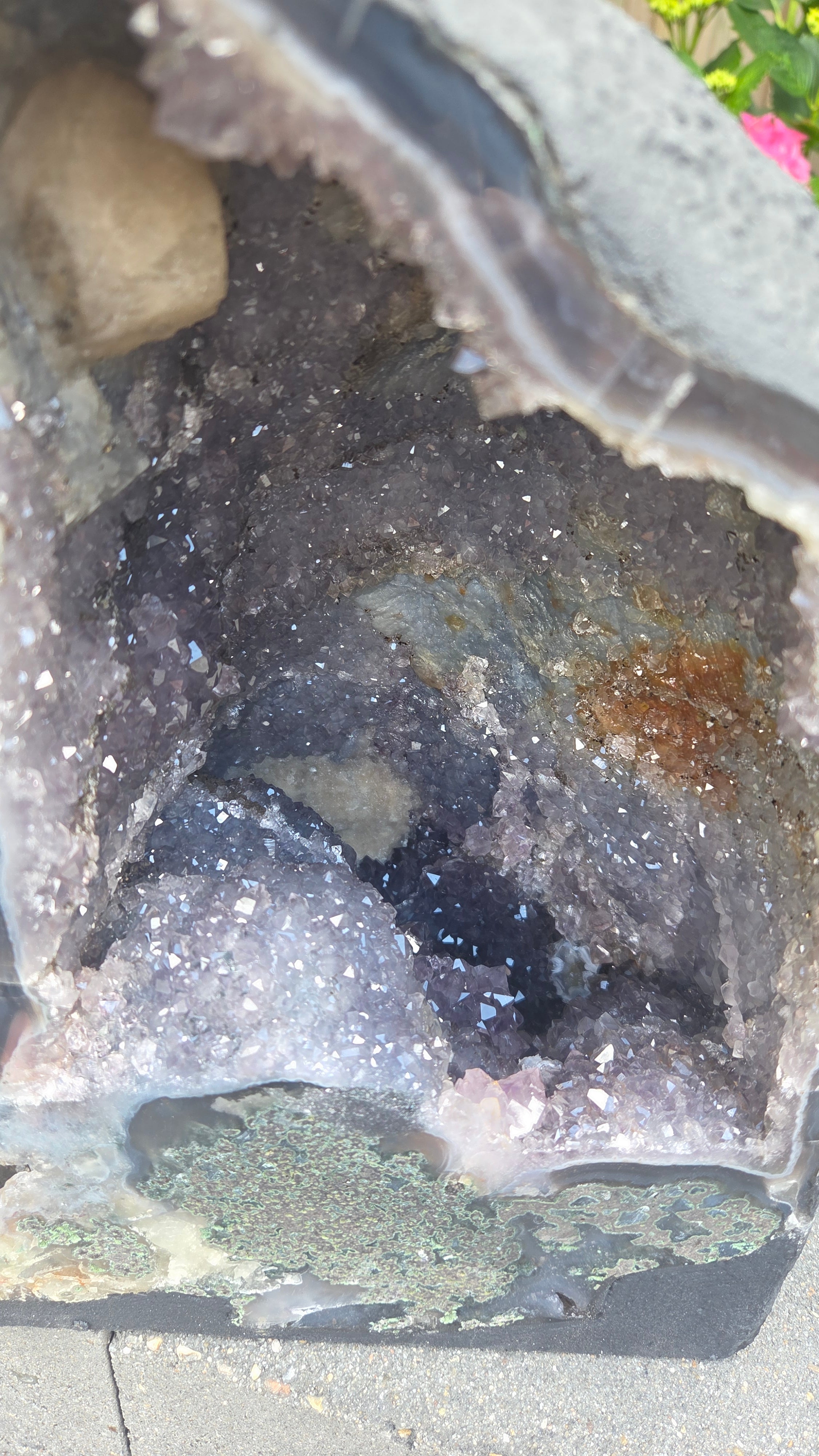 Amethist geode