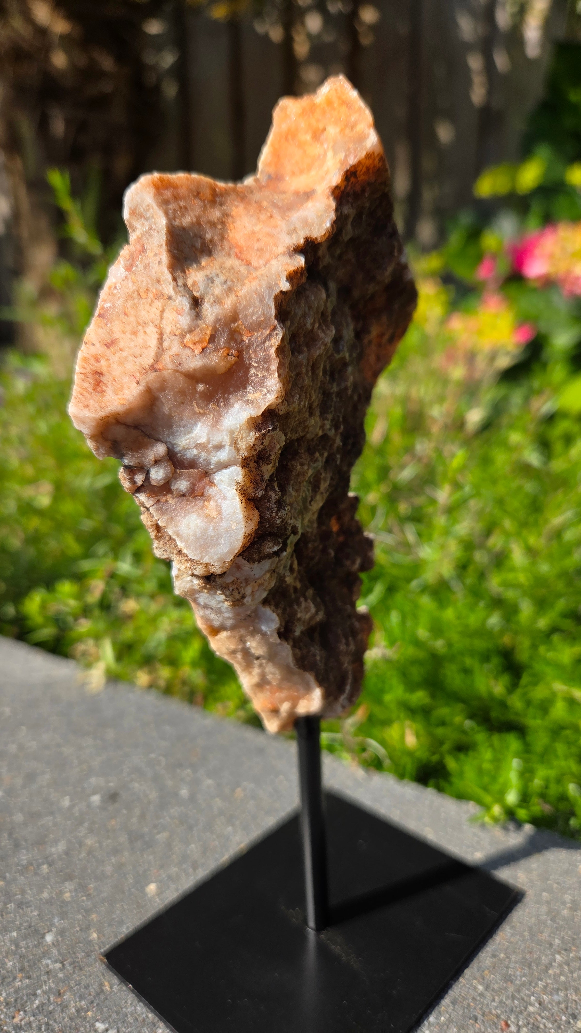 Roze amethist slab