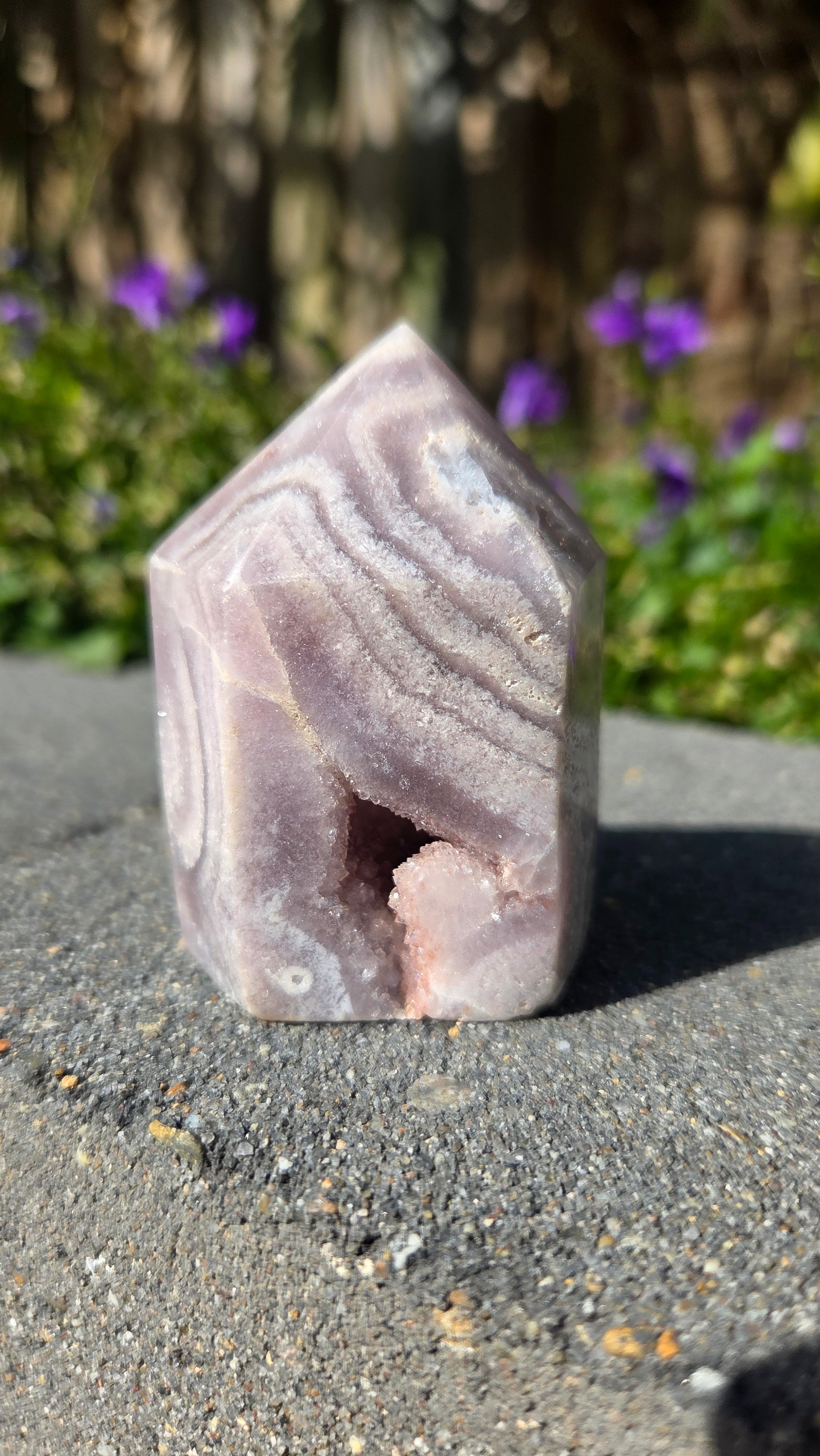 Roze amethist toren