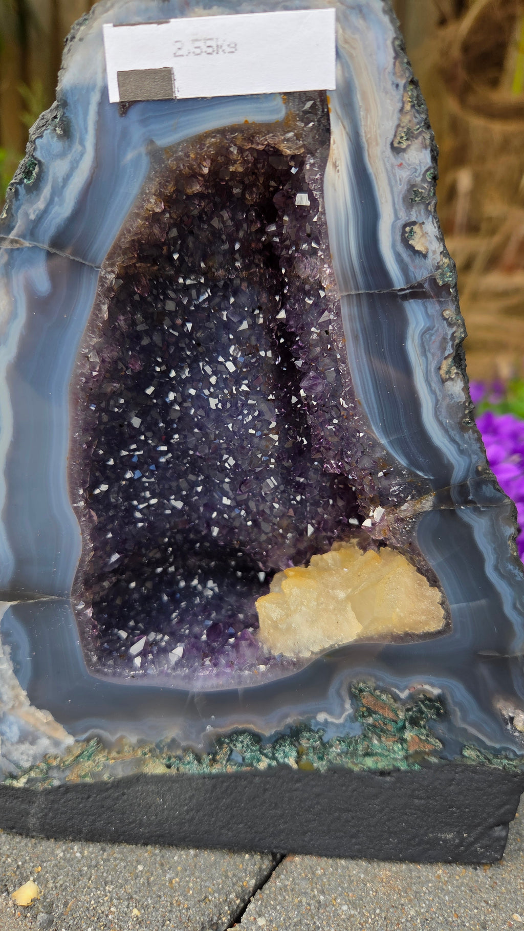 Amethist geode