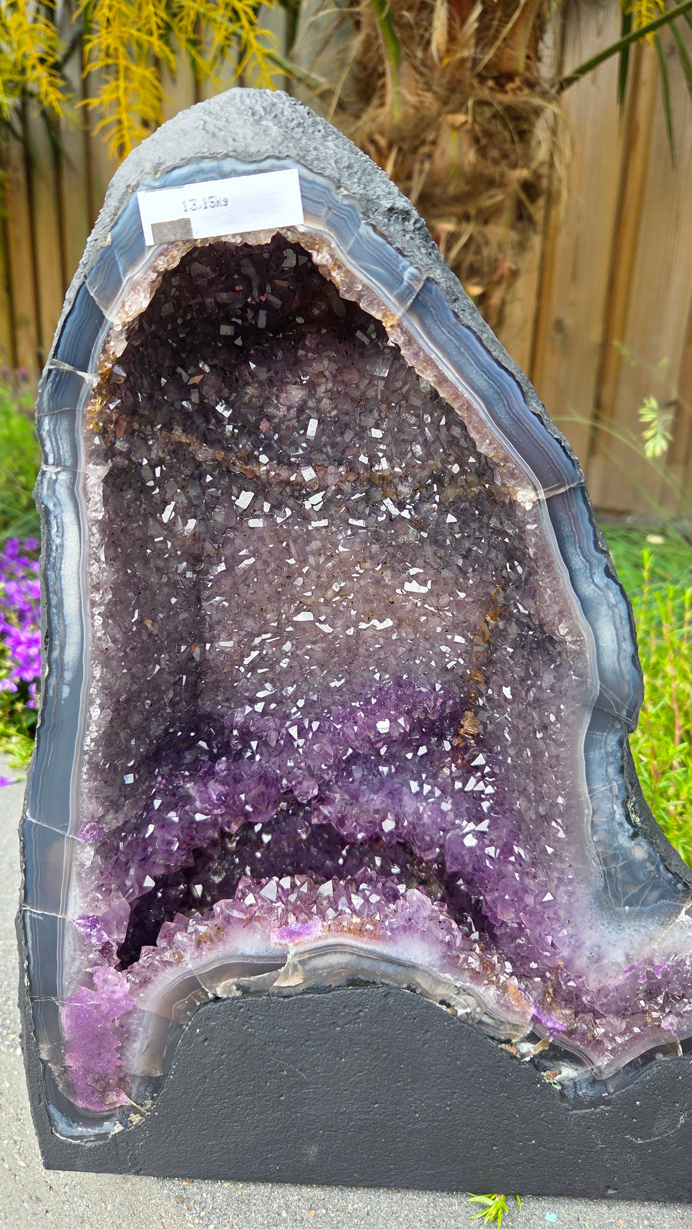 Amethist geode