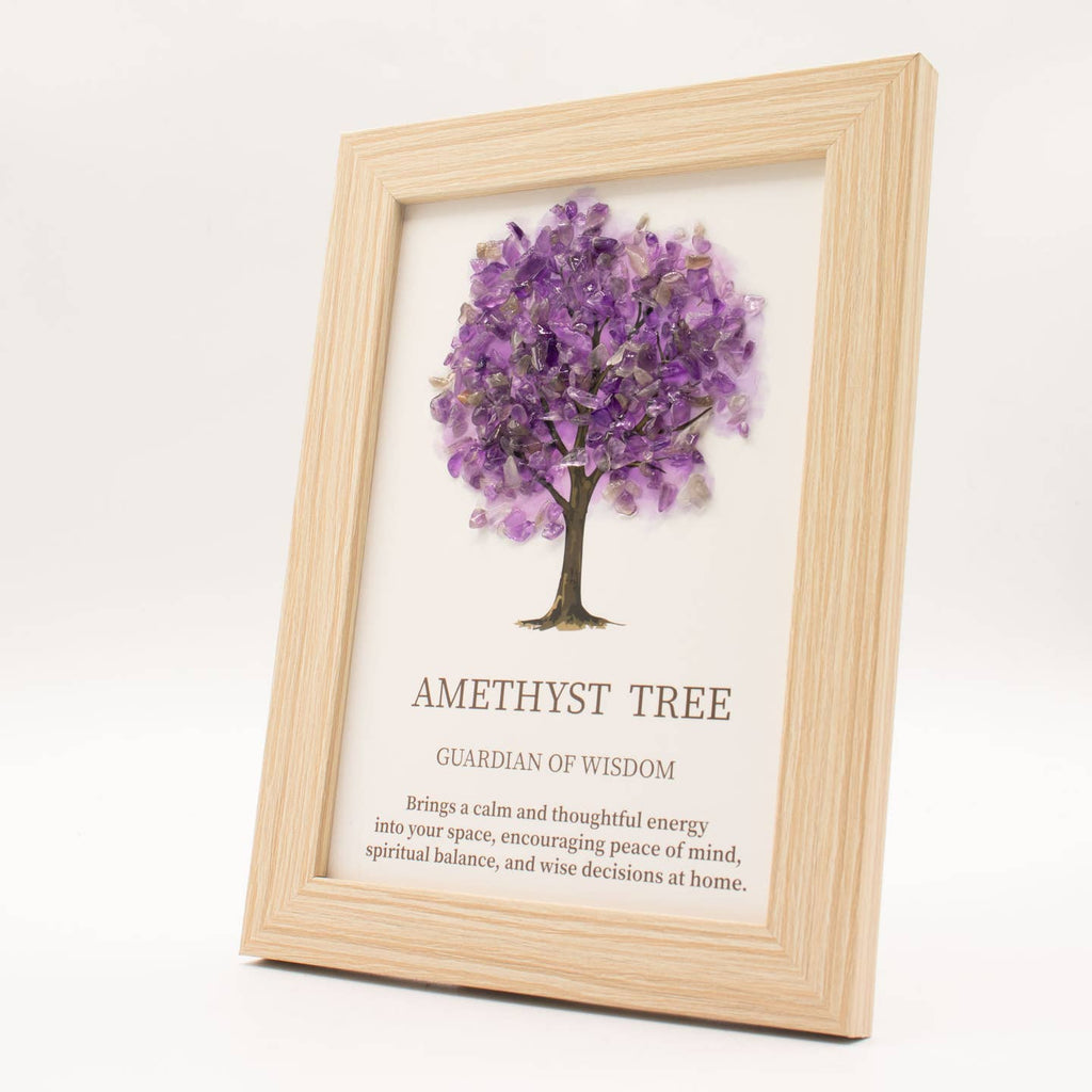 Amethist boom fotolijst