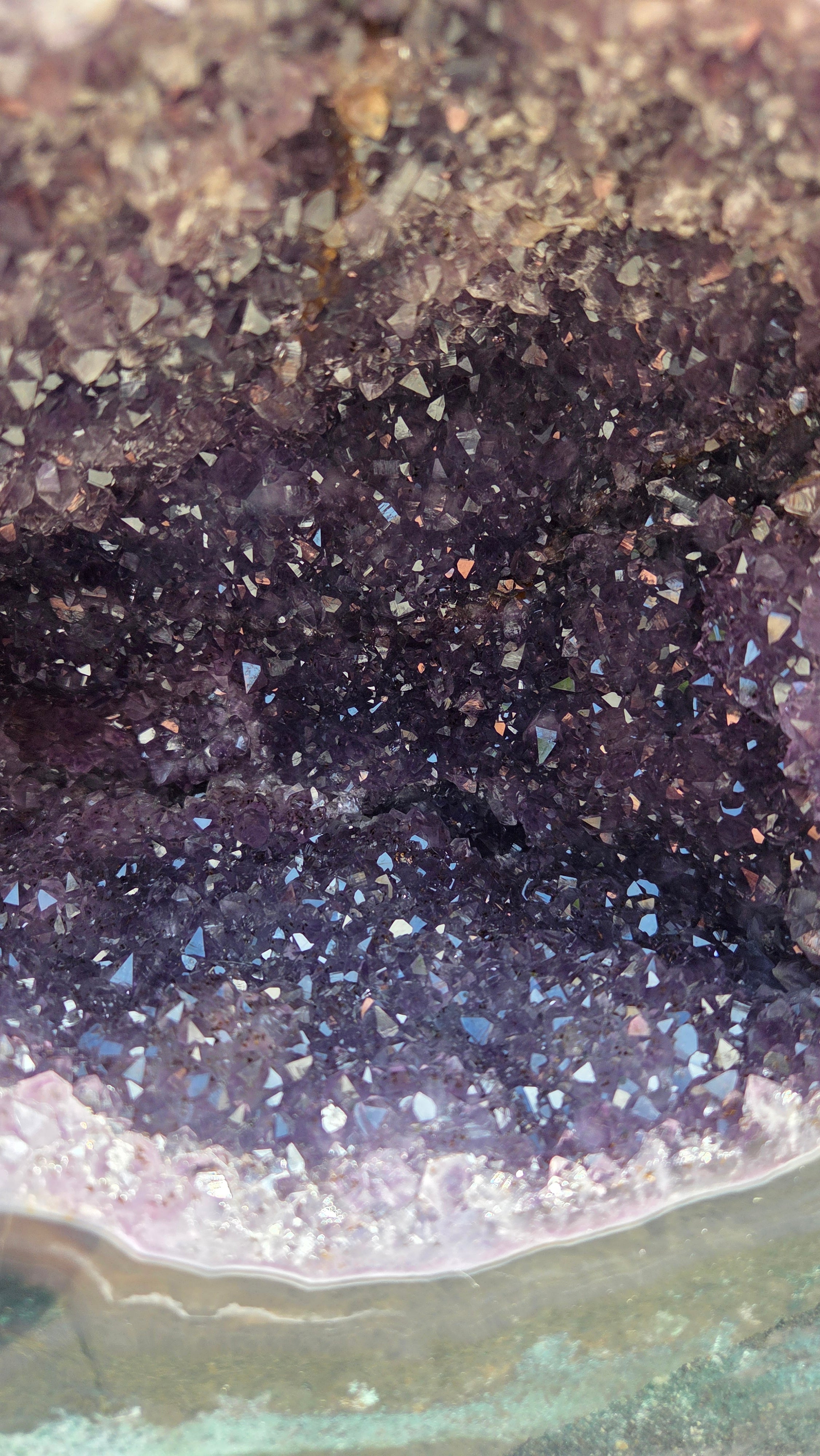Prachtige amethist geode