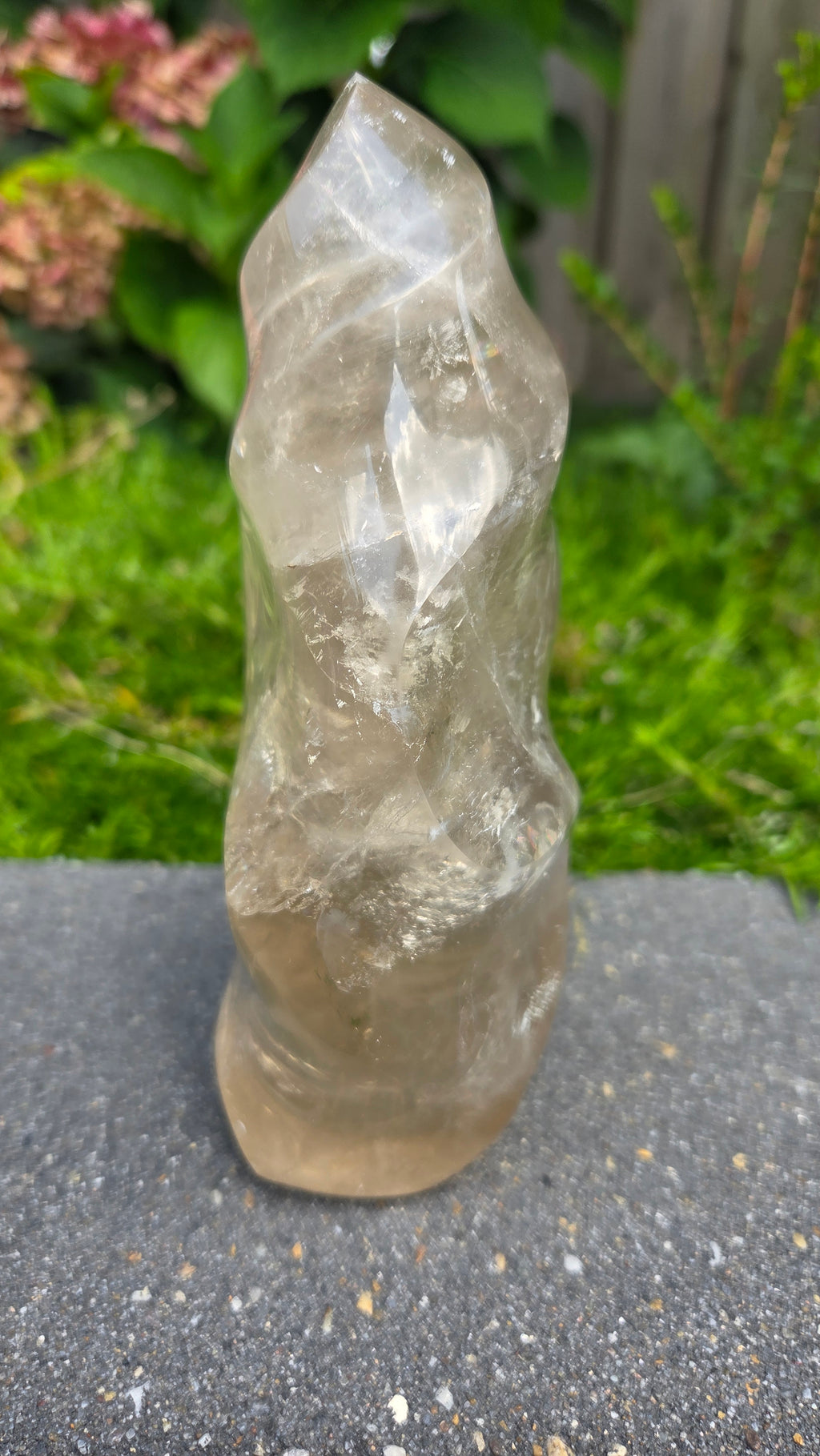 XL bergkristal vlam