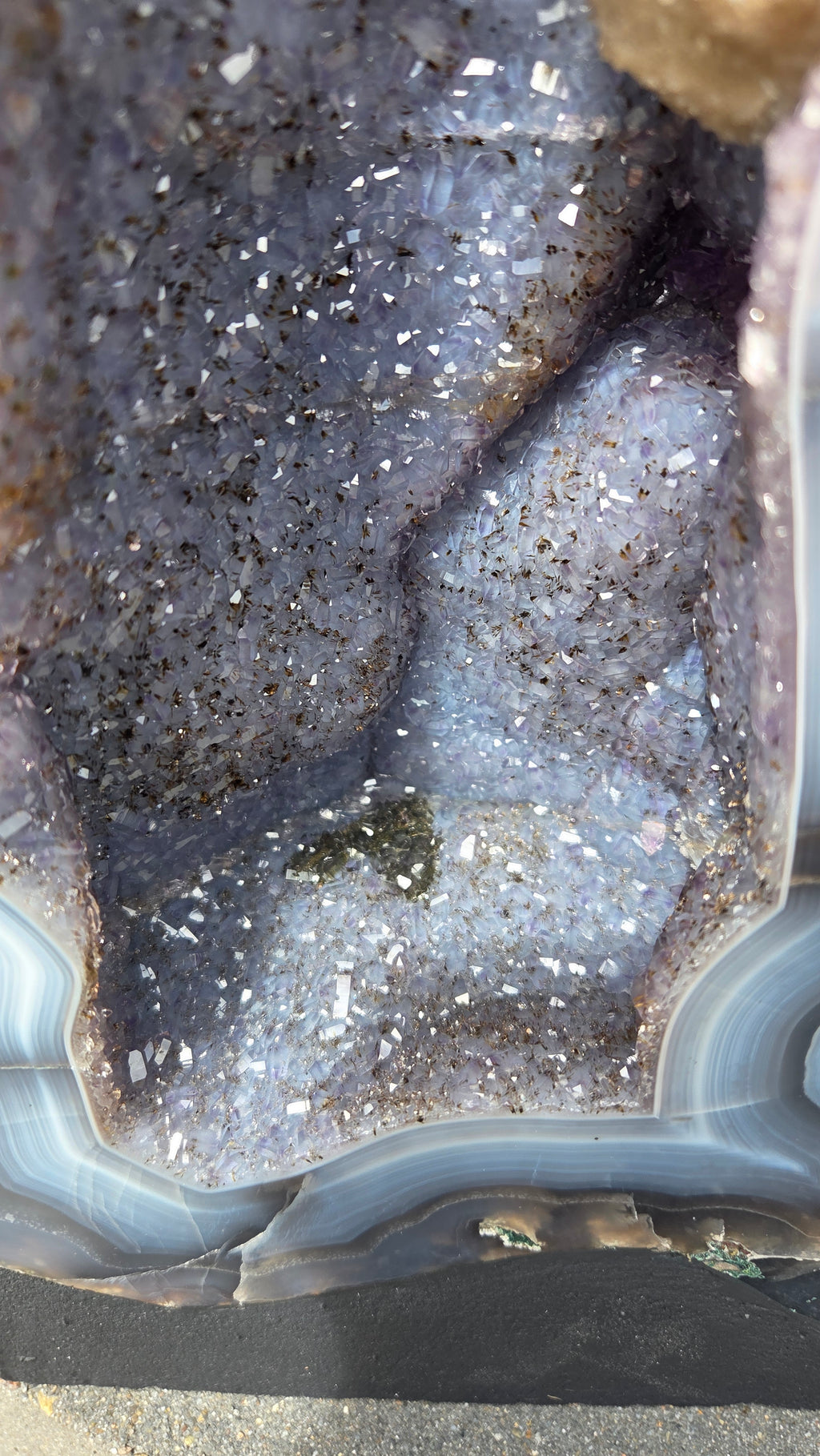 Prachtige amethist geode Brazilië