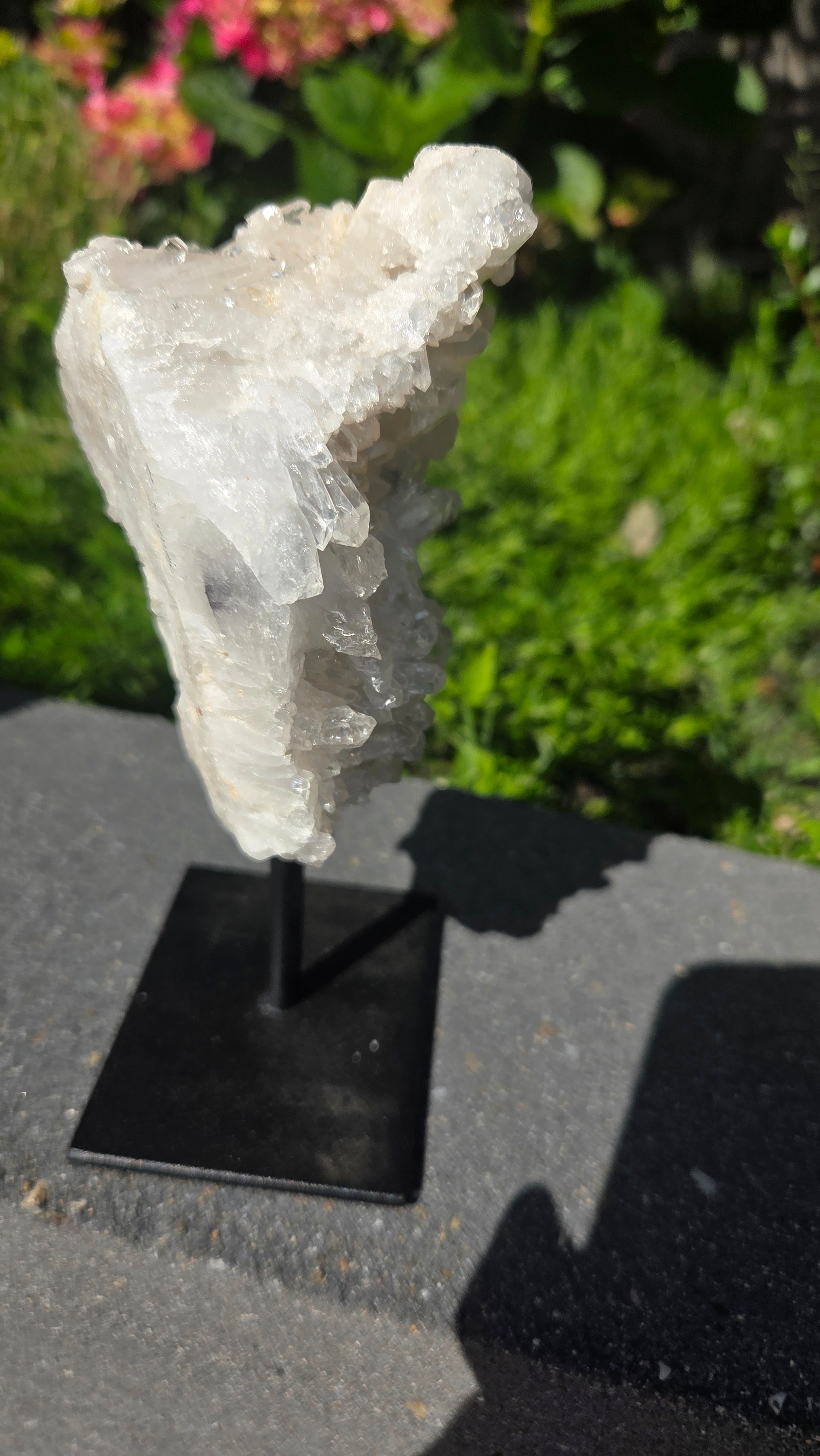 Bergkristal op standaard