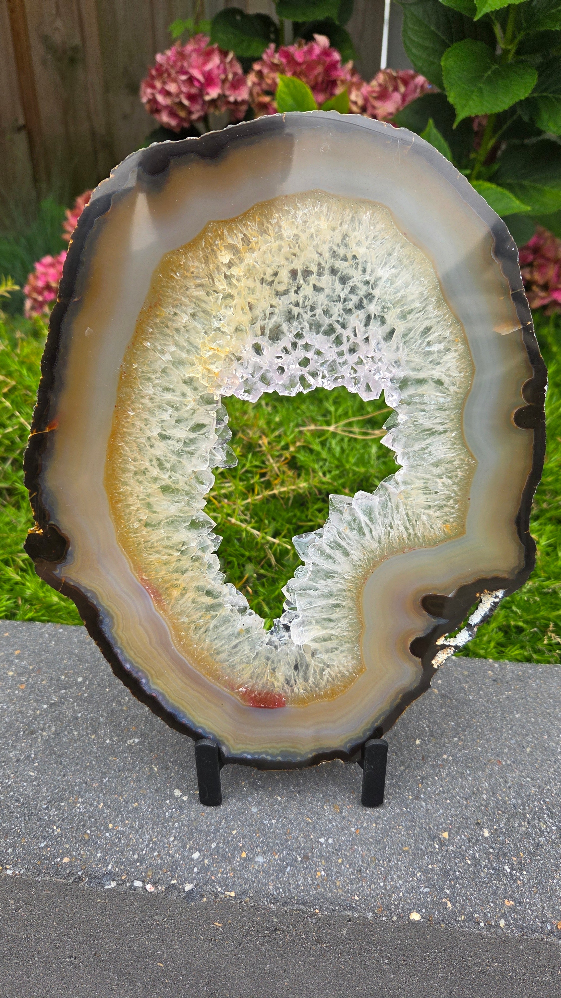 Unieke agaat slab