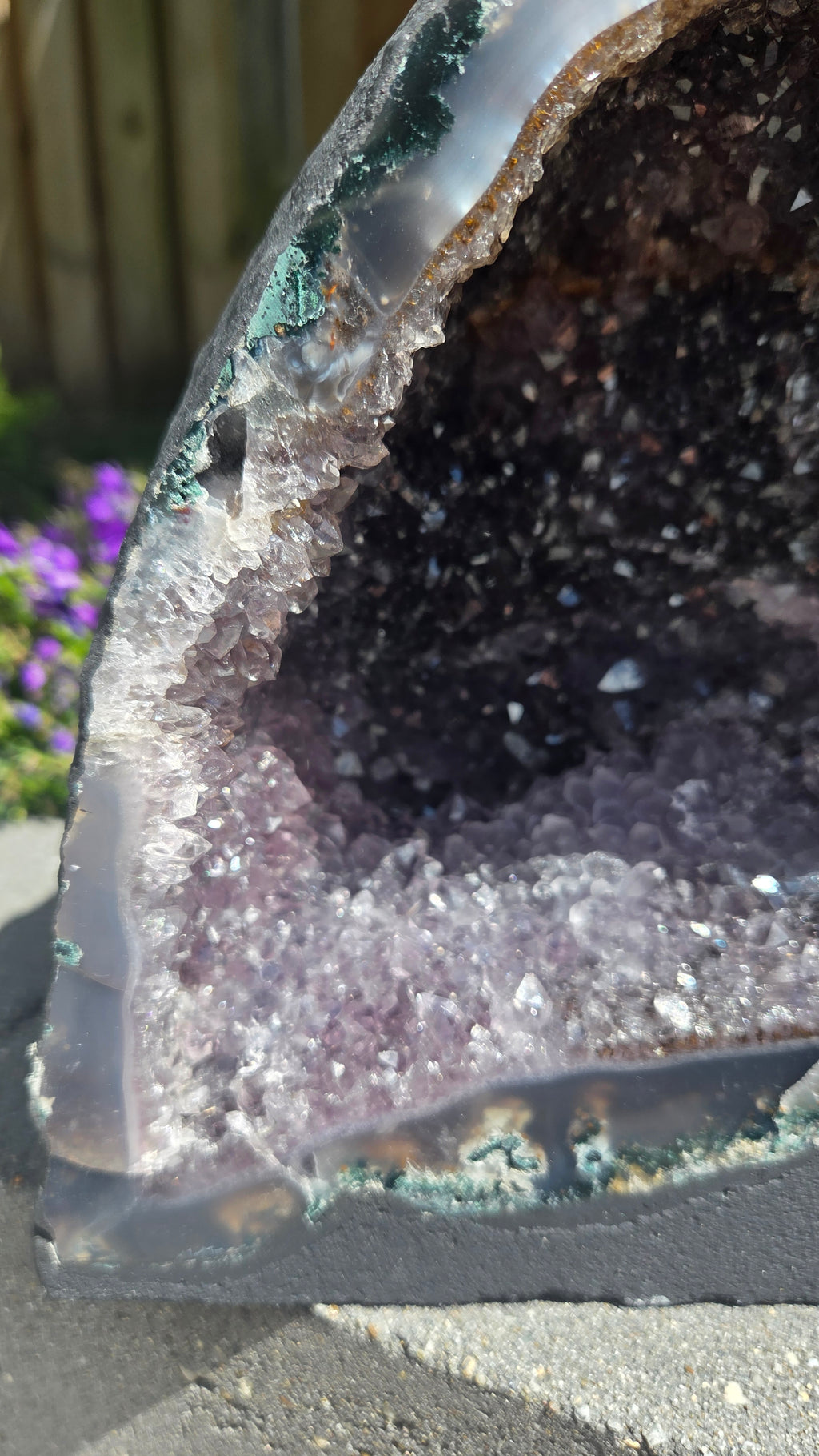 Amethist geode