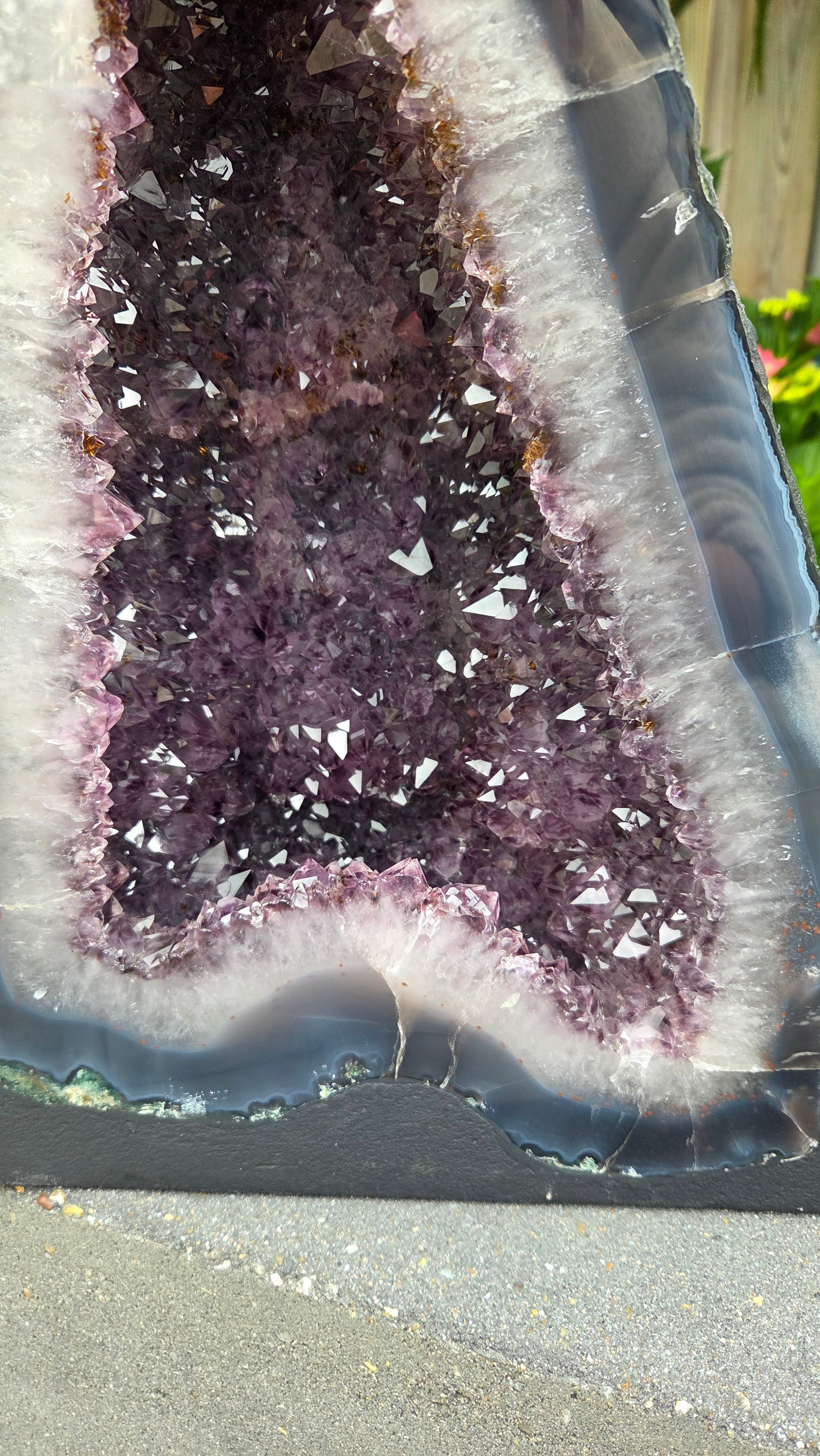 Amethist geode