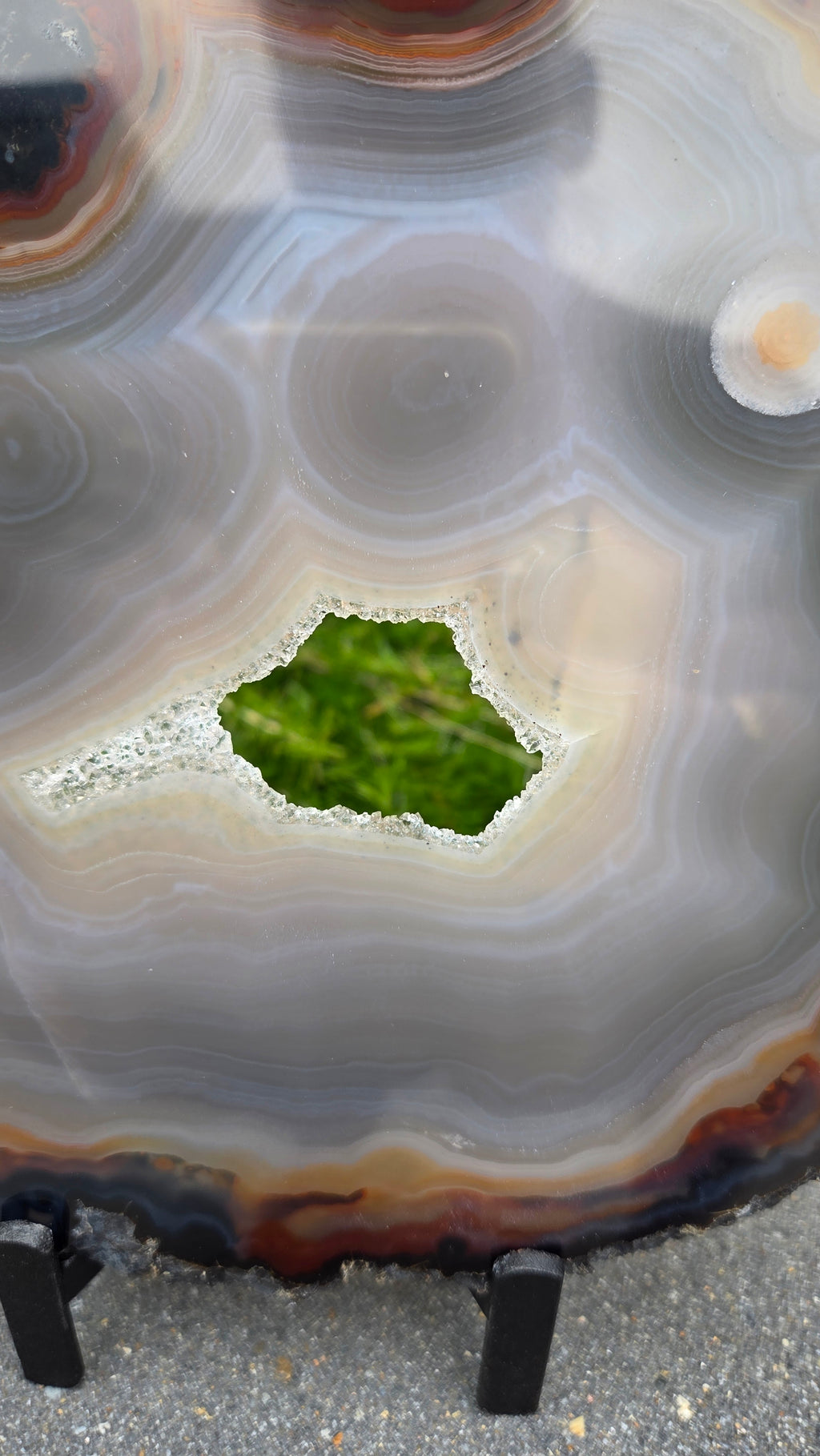 Unieke agaat slab
